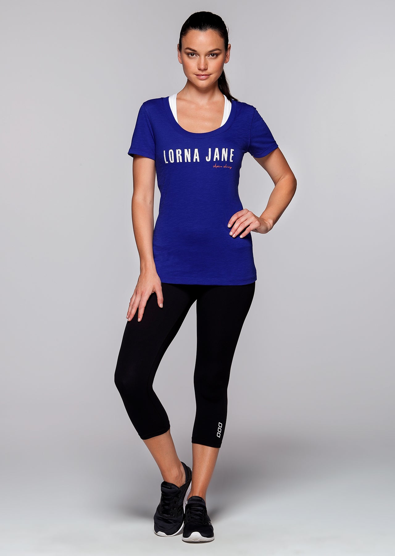 Lorna Jane Mandy T-Shirt - Magnetic Blue