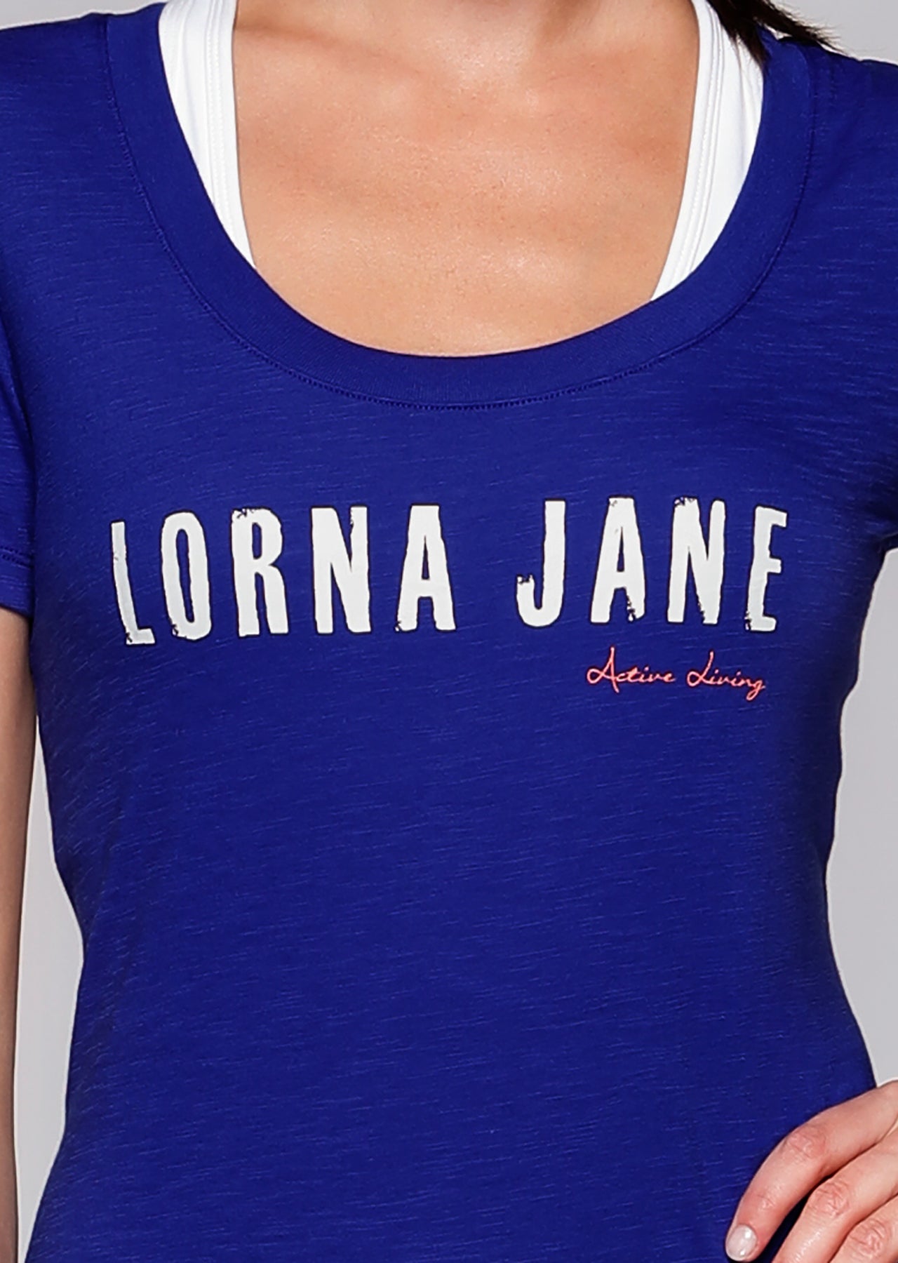 Lorna Jane Mandy T-Shirt - Magnetic Blue