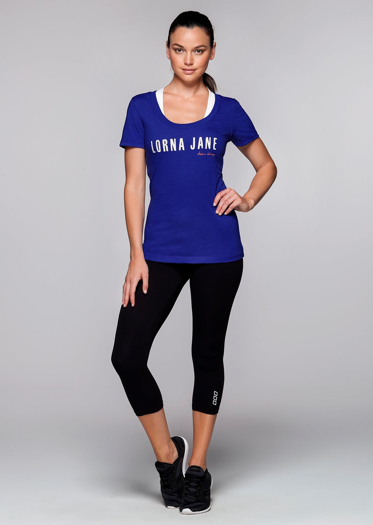 Lorna Jane Mandy T-Shirt - Magnetic Blue