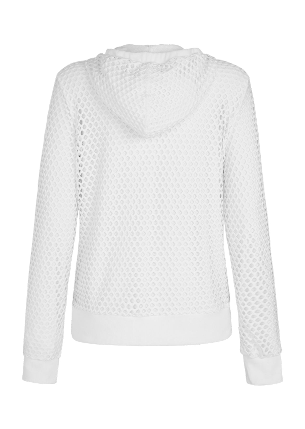 Lorna Jane Manhattan L/Slv Mesh Jacket - White
