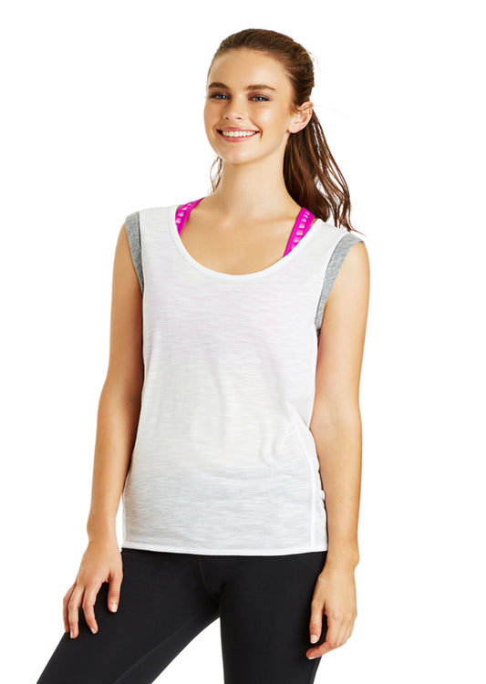 Lorna Jane Marsha Casual Tee - White