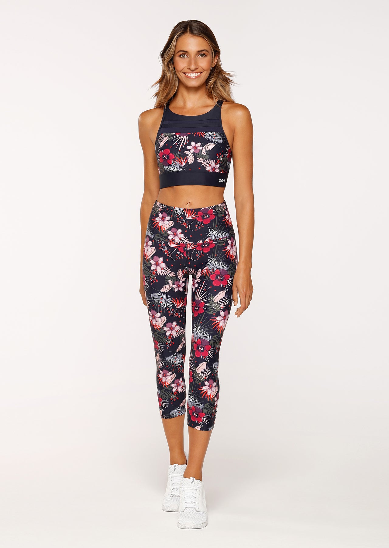 Lorna Jane Max Intensity Sports Bra - Graphic Jungle Print