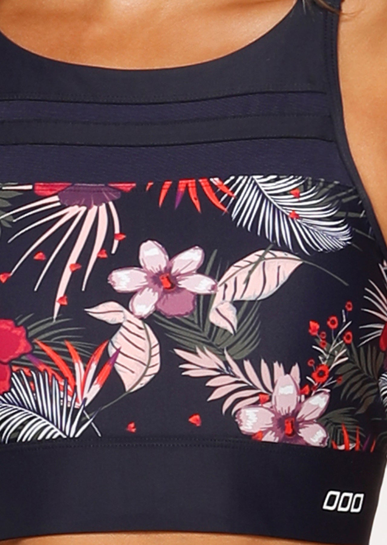 Lorna Jane Max Intensity Sports Bra - Graphic Jungle Print