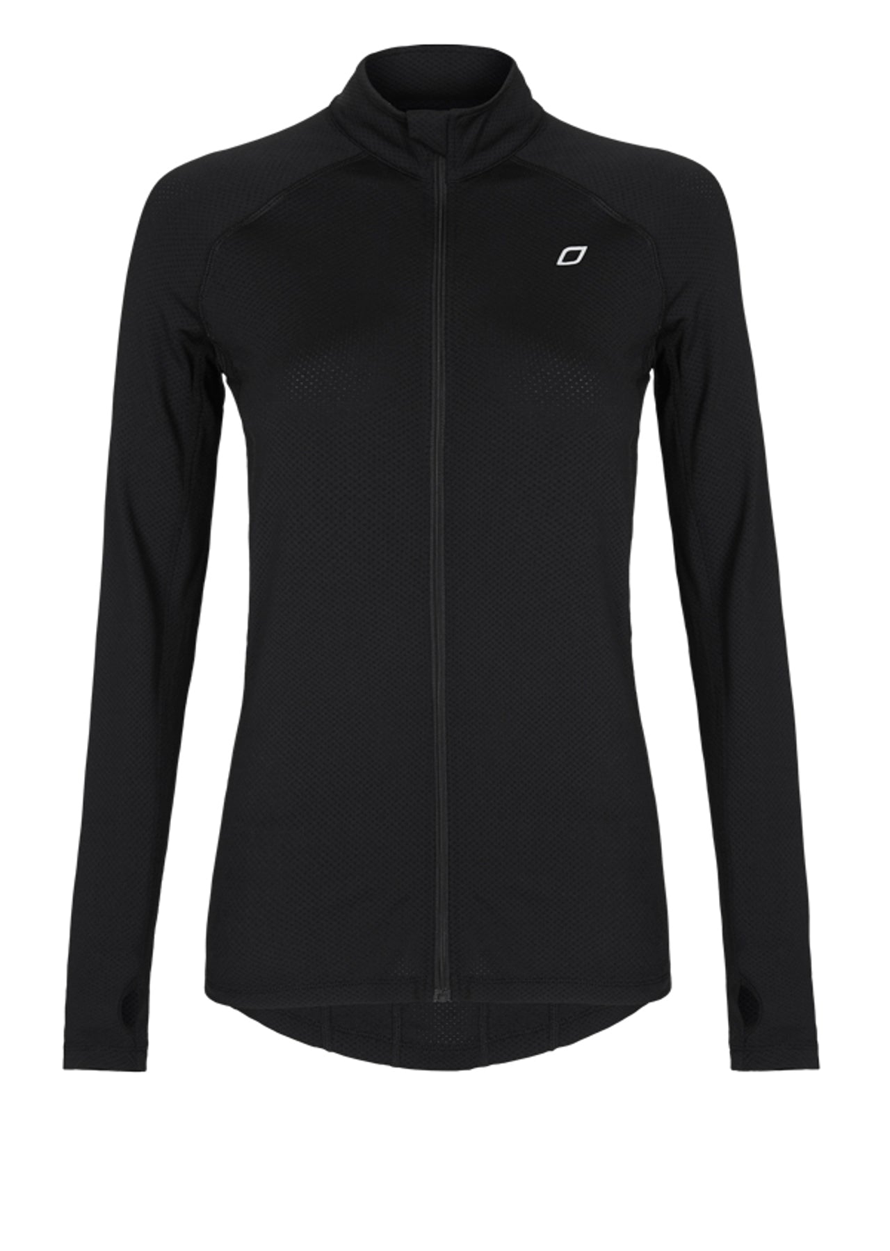 Lorna Jane Max Mesh Zip Through - Black