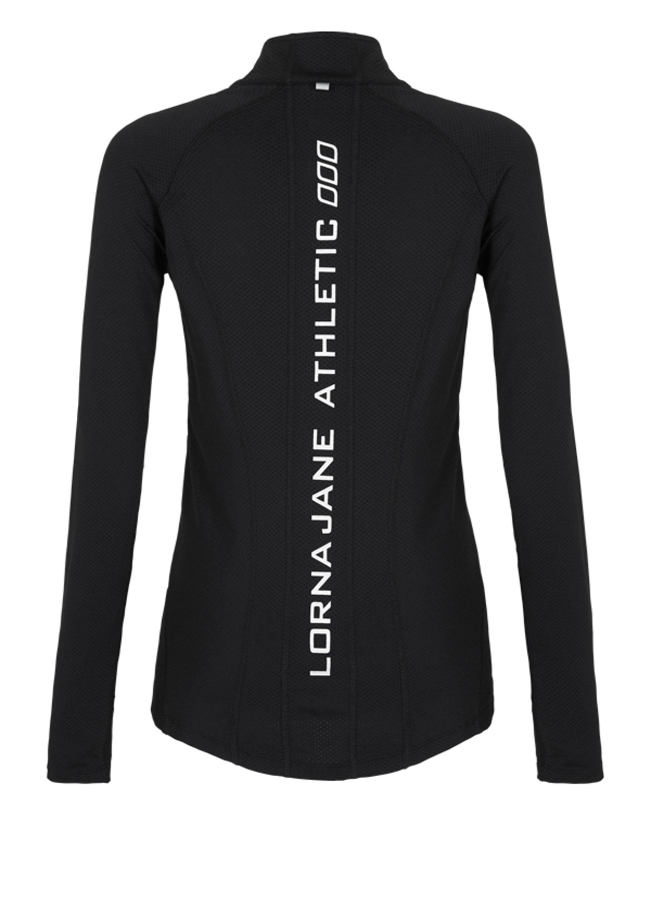 Lorna Jane Max Mesh Zip Through - Black
