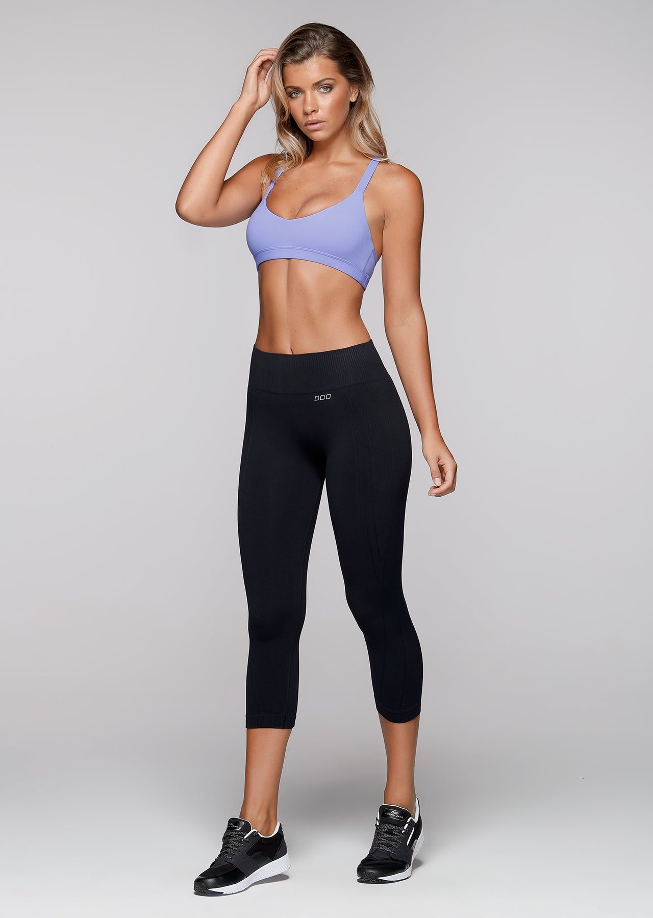 Lorna Jane Max Support Seamless 7/8 Tight - Black