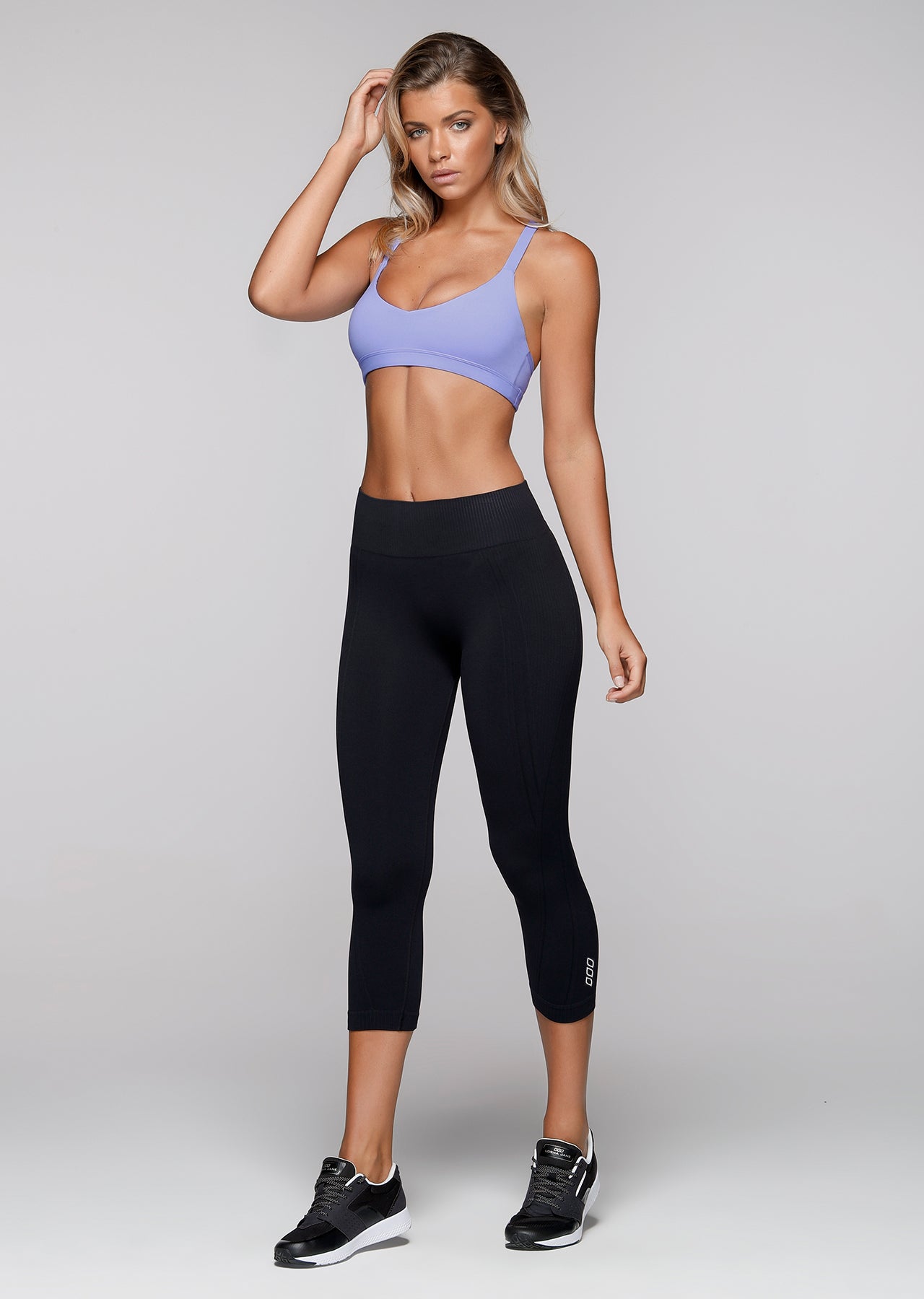 Lorna Jane Max Support Seamless 7/8 Tight - Black