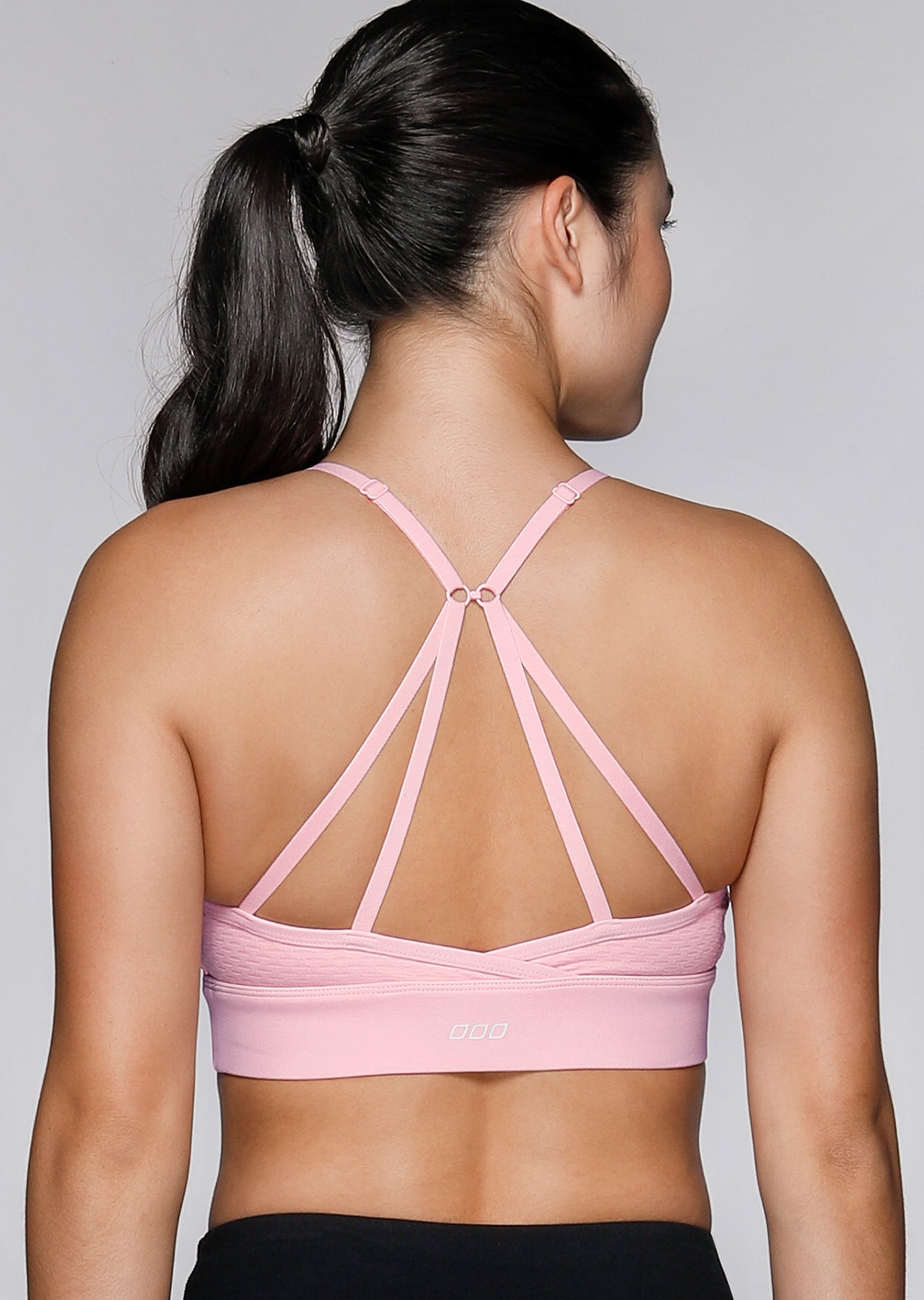 Lorna Jane Maya Sports Bra - Whisper Pink