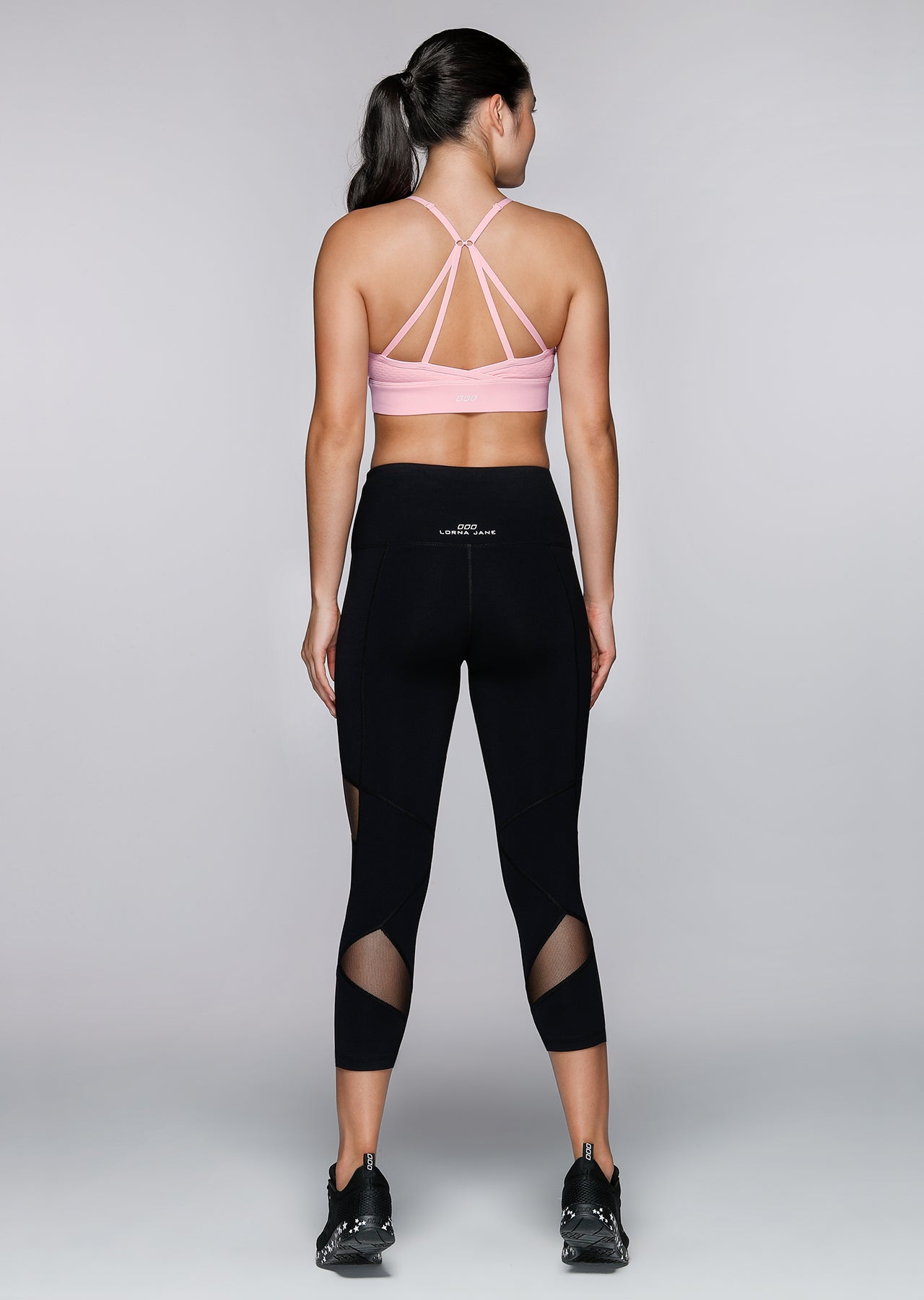 Lorna Jane Maya Sports Bra - Whisper Pink