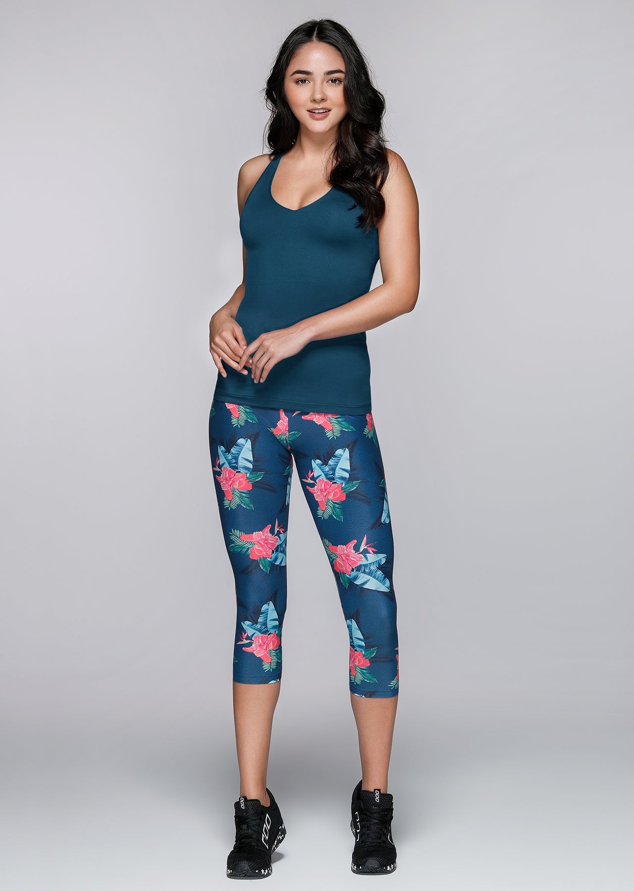 Lorna Jane Maya Yoga Tank - Twilight Blue