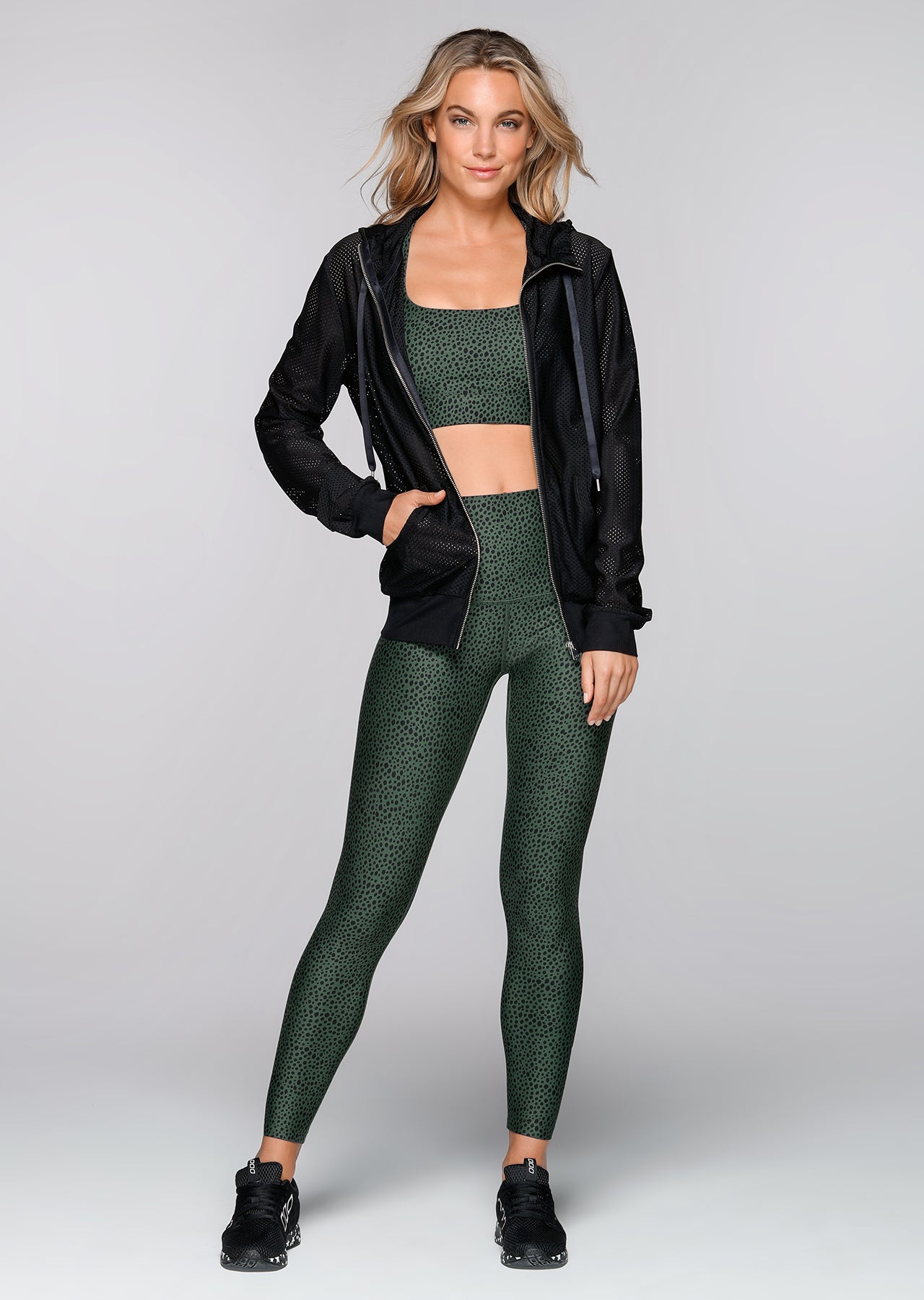 Lorna Jane Medallion Excel Jacket - Black