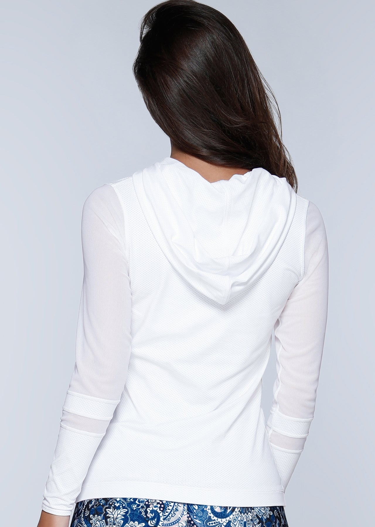 Lorna Jane Melika Excel L/Slv Top - White