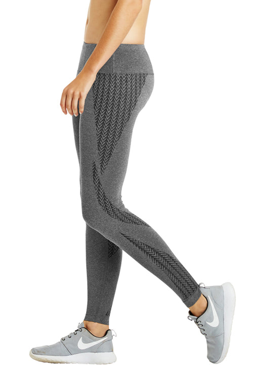 Lorna Jane Mercedes F/L Seamless Tight - Canyon Marl