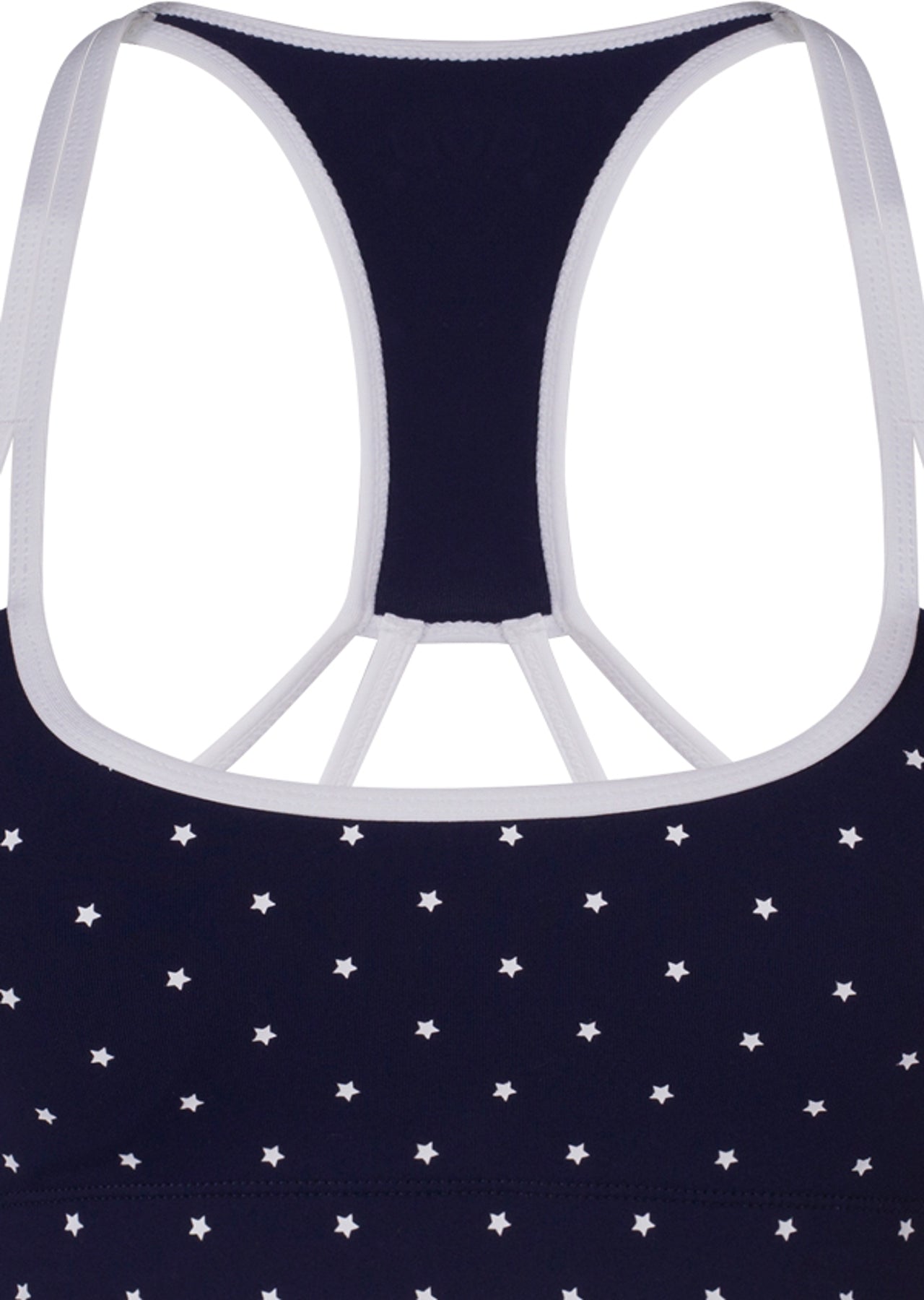 Lorna Jane Midnight Sports Bra - Ink/White