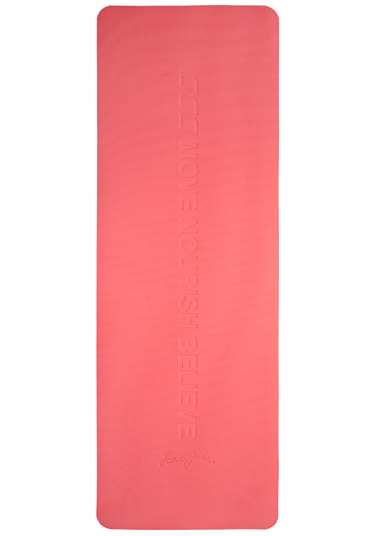 Lorna Jane MNB Exercise Mat - Neon Melon/Canyon