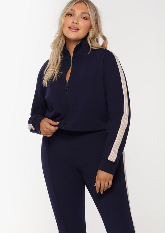Lorna Jane Modern Muse Active Zip Thru - French Navy