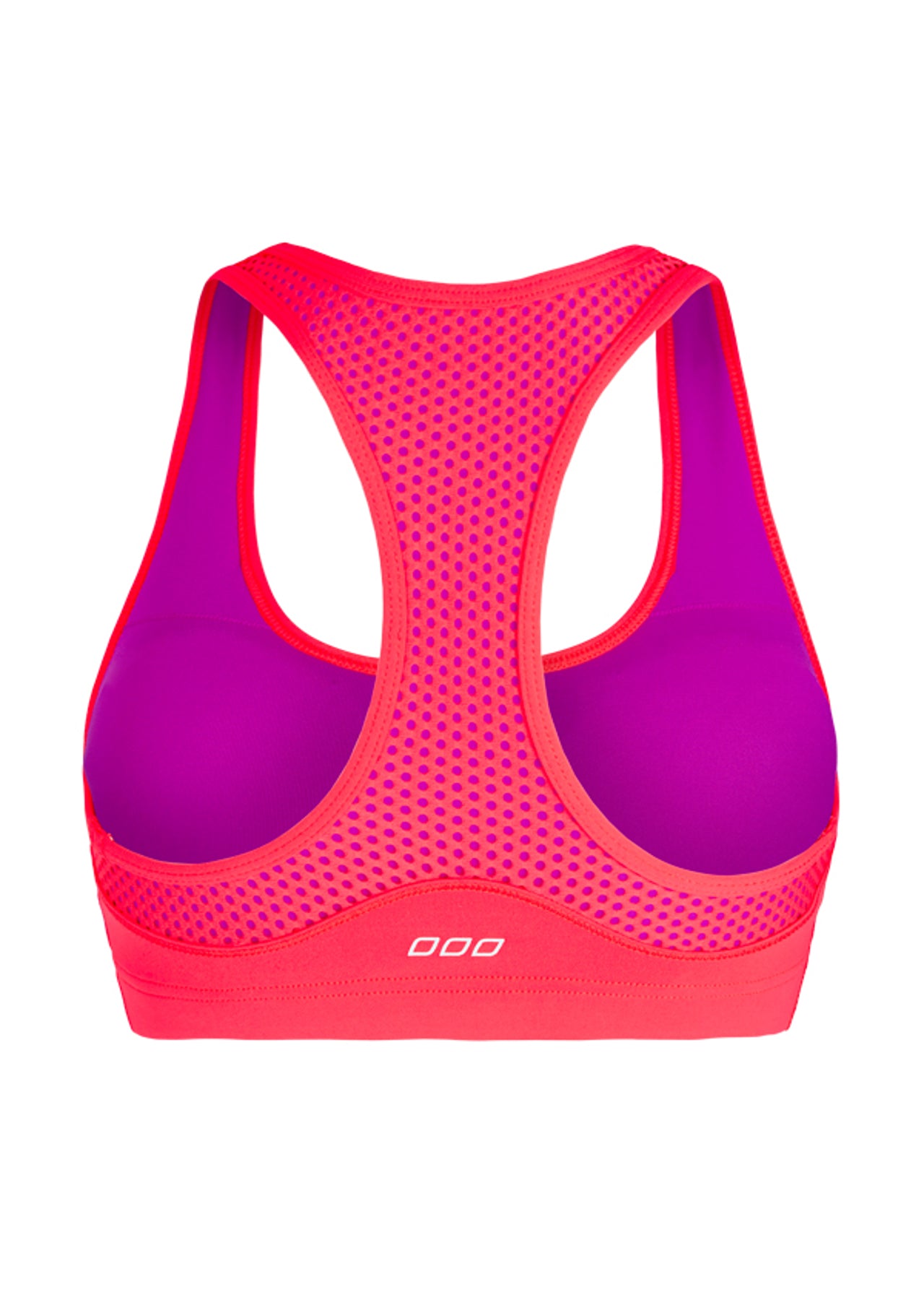 Lorna Jane Molly Sports Bra - Cupid Red/Very Fuchsia