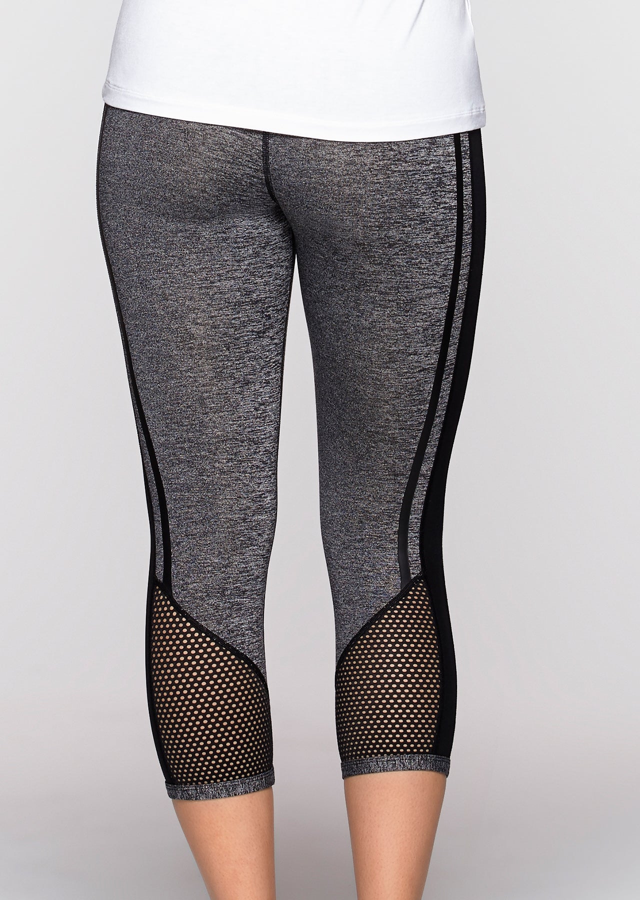 Lorna Jane Motion Core 7/8 Tight - Black Marl