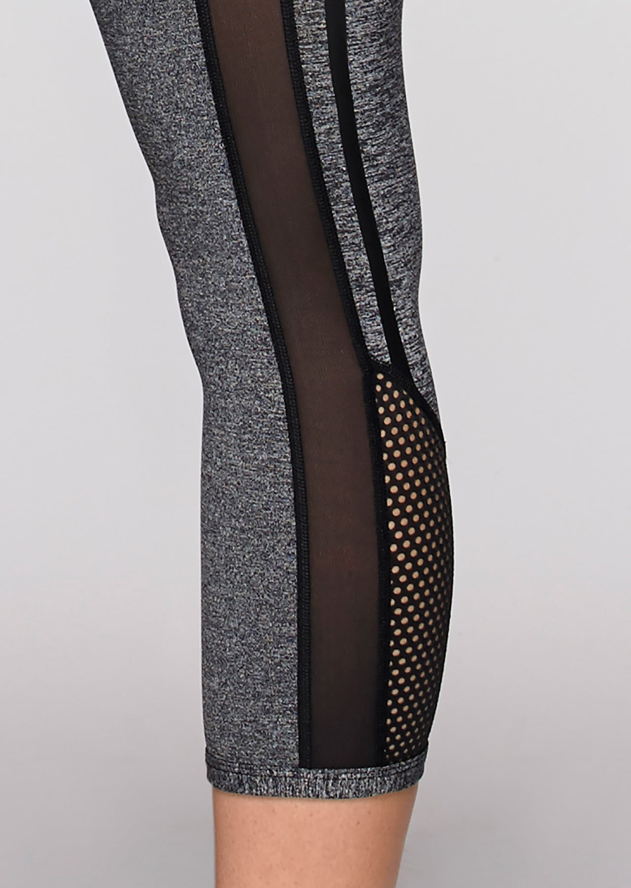 Lorna Jane Motion Core 7/8 Tight - Black Marl