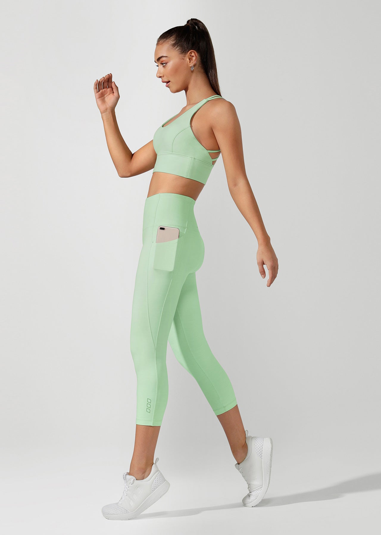 Lorna Jane Move Core 7/8 Tight - Minted Marl