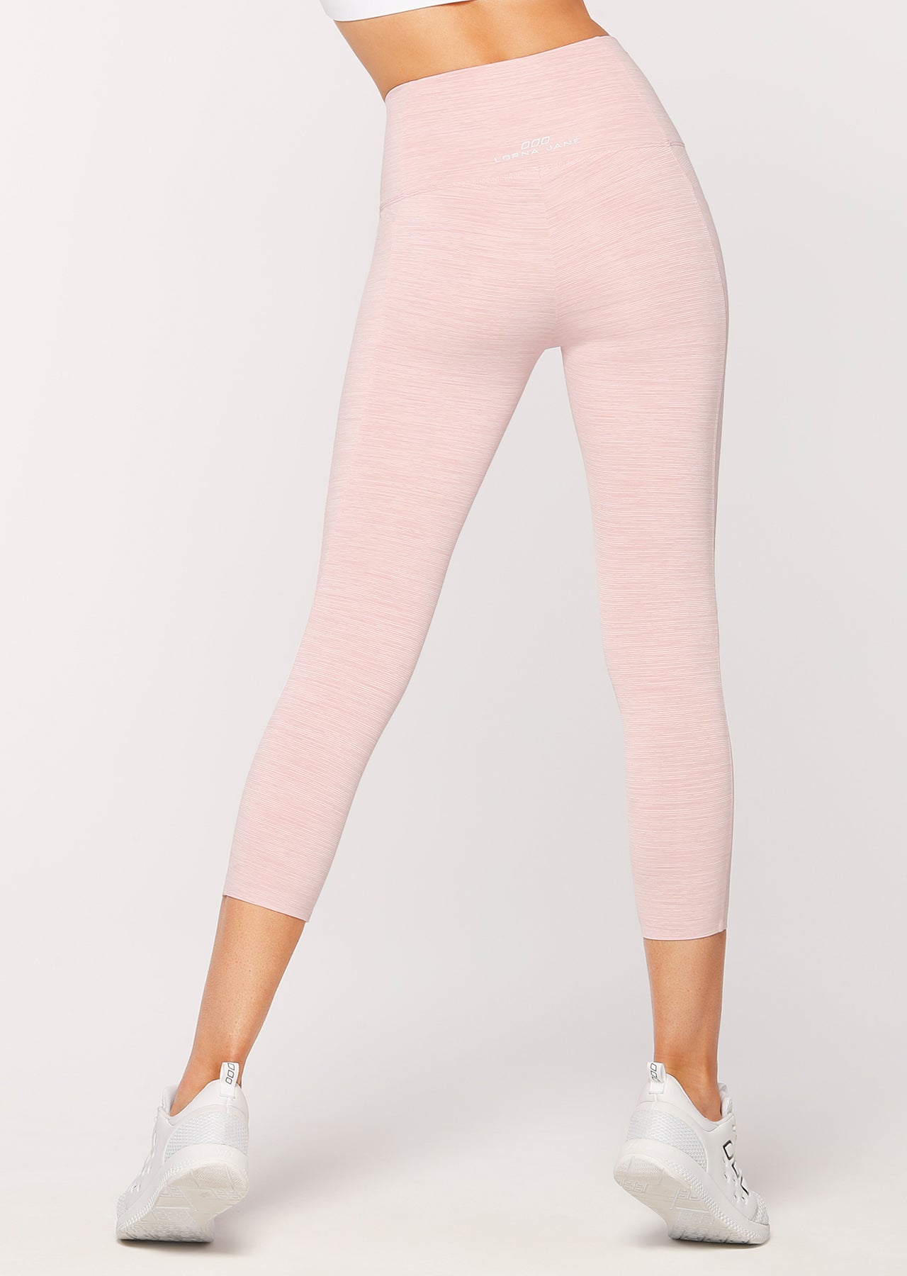 Lorna Jane Move Core 7/8 Tight - Dusty Rose Marl