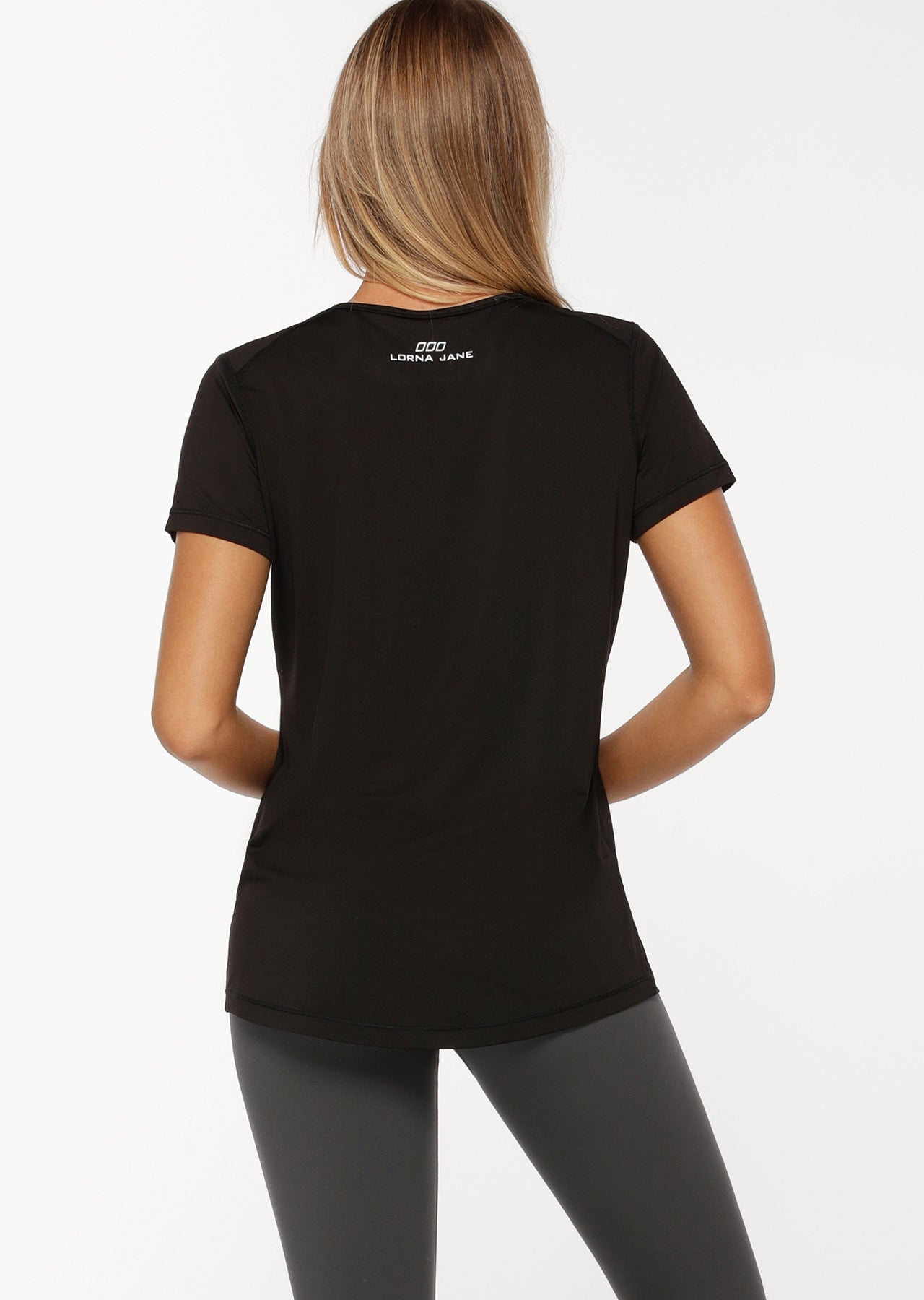 Lorna Jane Move Freely Active Tee - Black