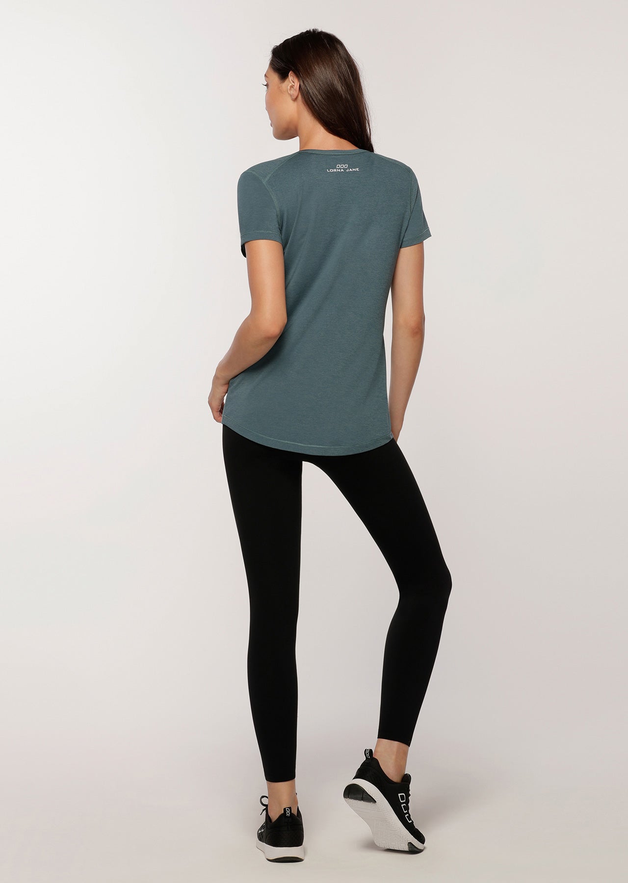Lorna Jane Move Freely Active Tee - Agave Teal Marl