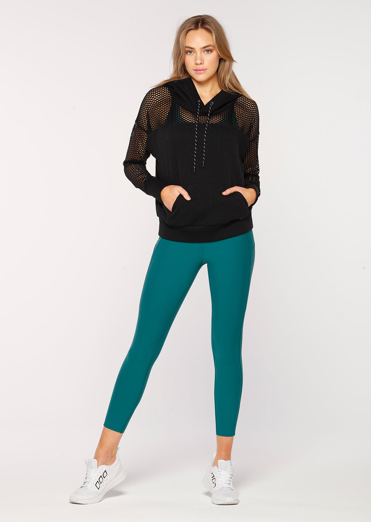 Lorna Jane Movement Active Hoodie - Black Marl