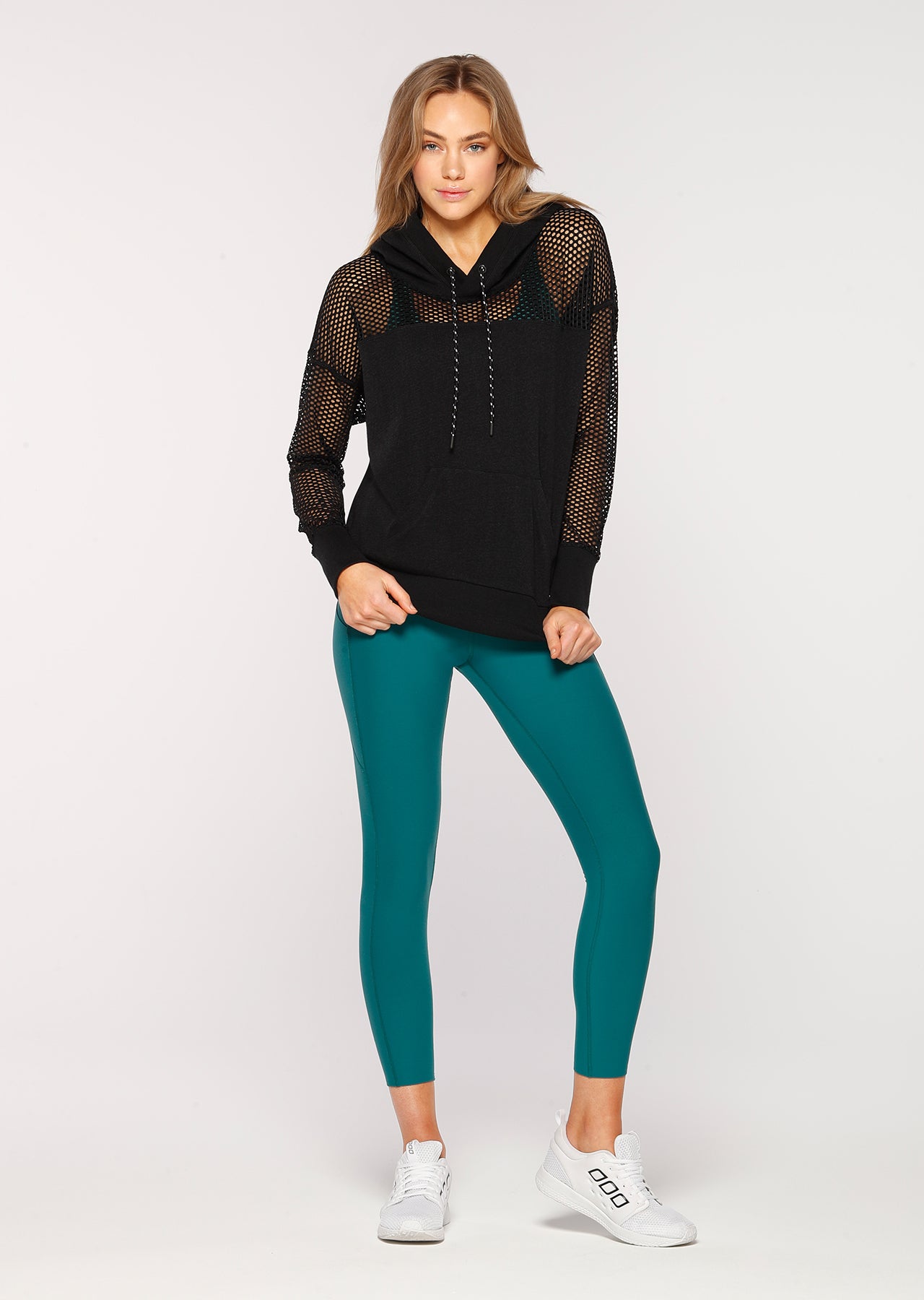 Lorna Jane Movement Active Hoodie - Black Marl