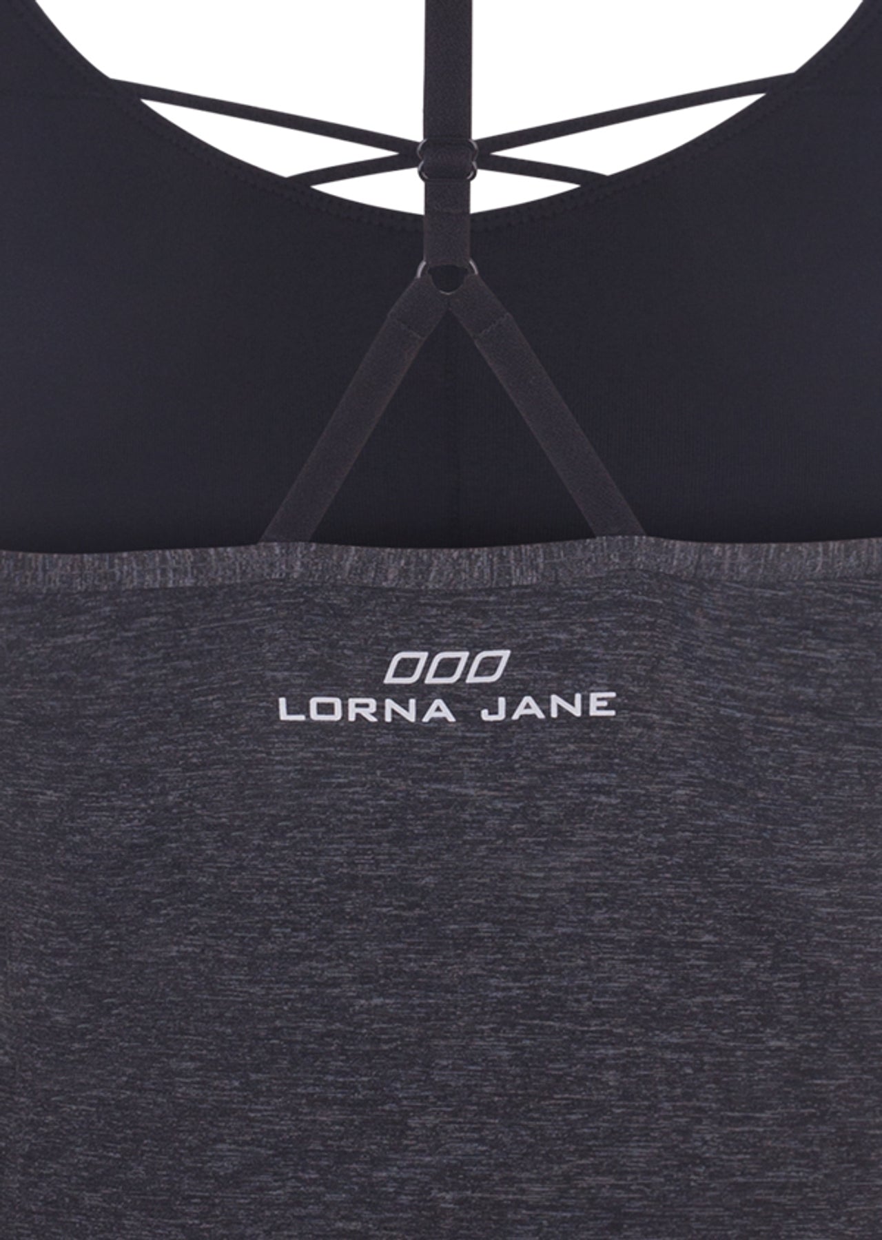 Lorna Jane Movement Active Tank - Black Marl