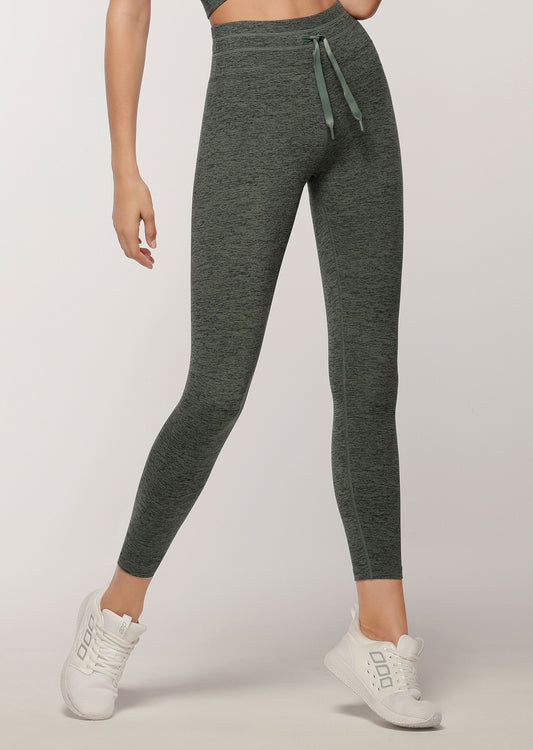 Lorna Jane Muscle Up Core Ankle Biter Tight - Military Marl