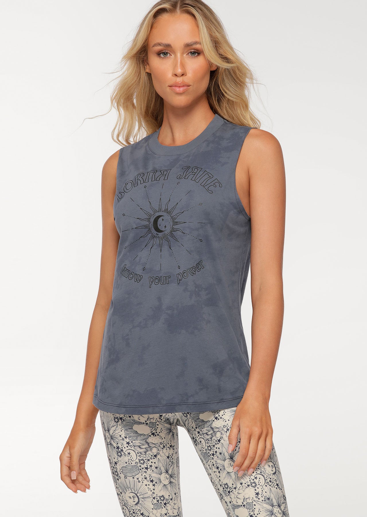 Lorna Jane Mystic Muscle Tank - Tie Dye