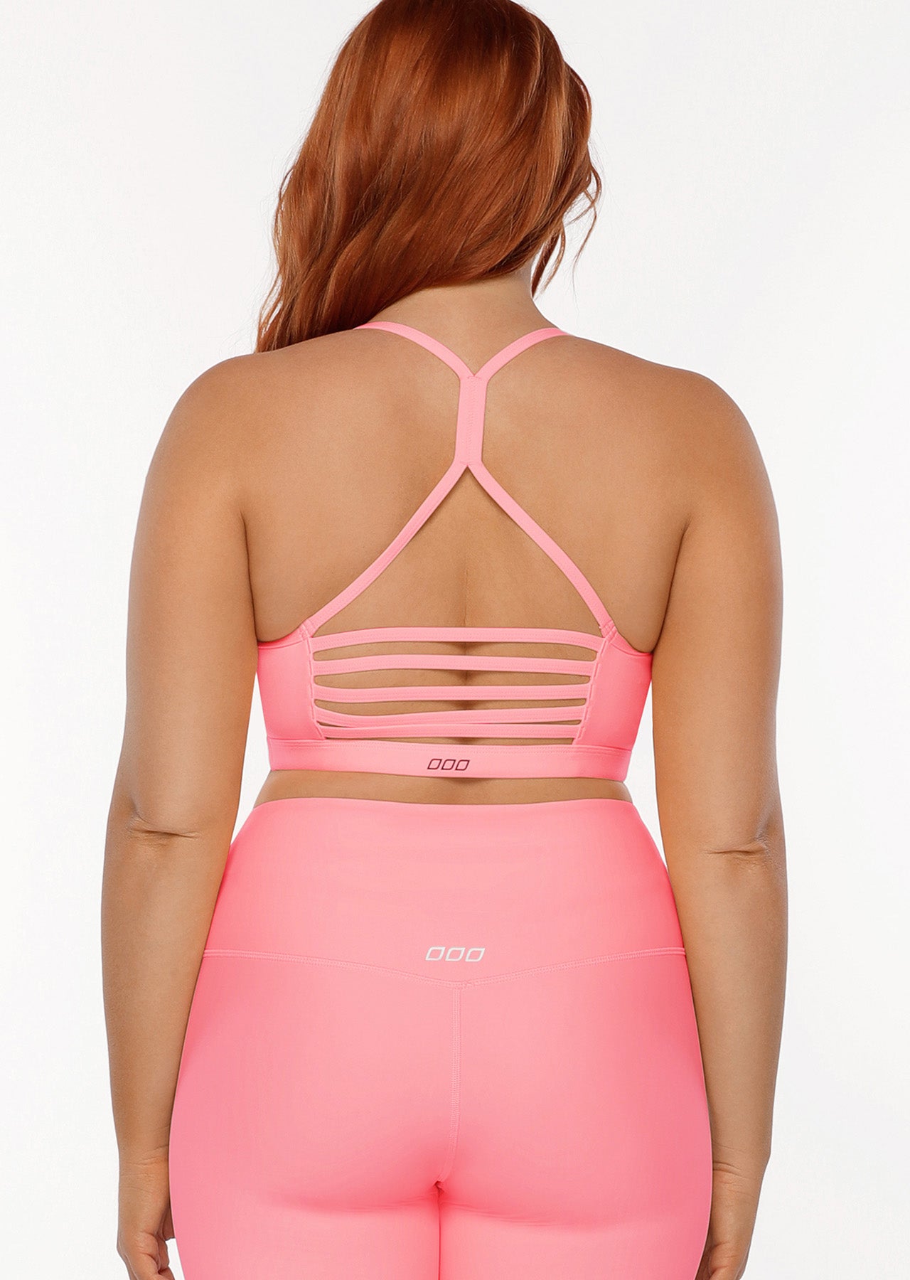 Lorna Jane Nat Sports Bra - Tutu Pink