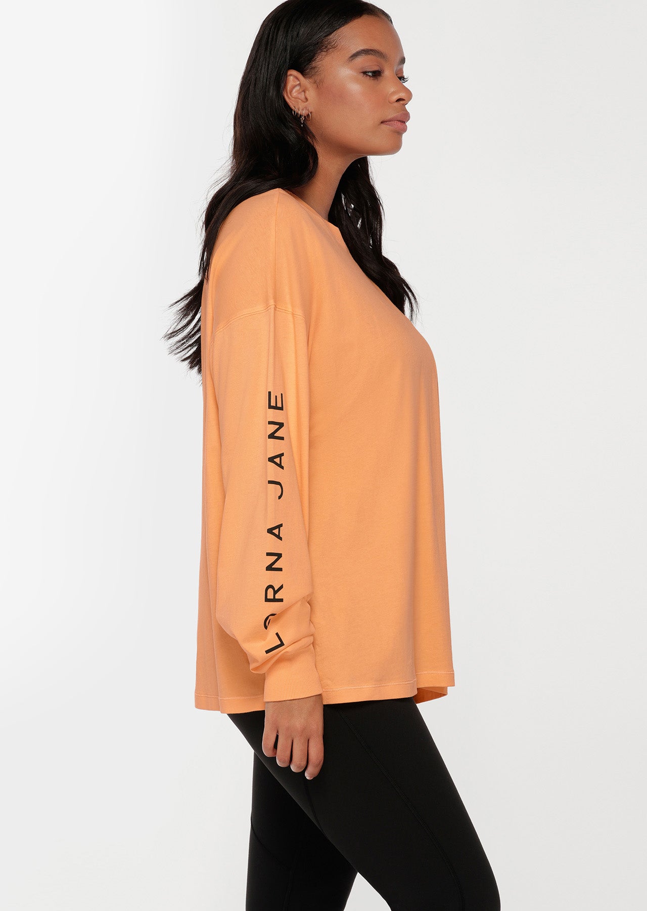 Lorna Jane Neon Nights Long Sleeve Top - Tropico