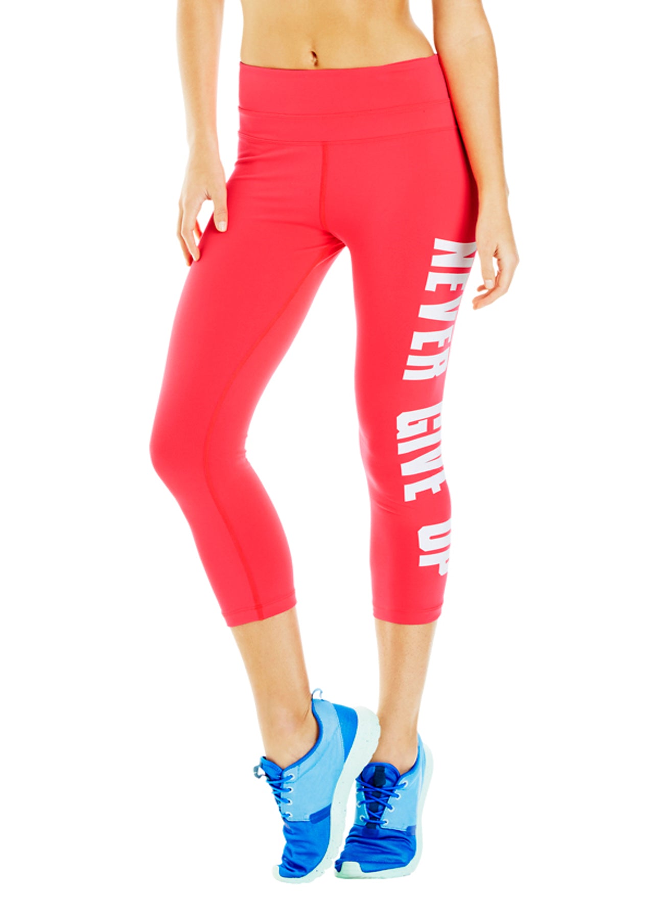 Lorna Jane Never Give Up 7/8 Tight - Cupid Red