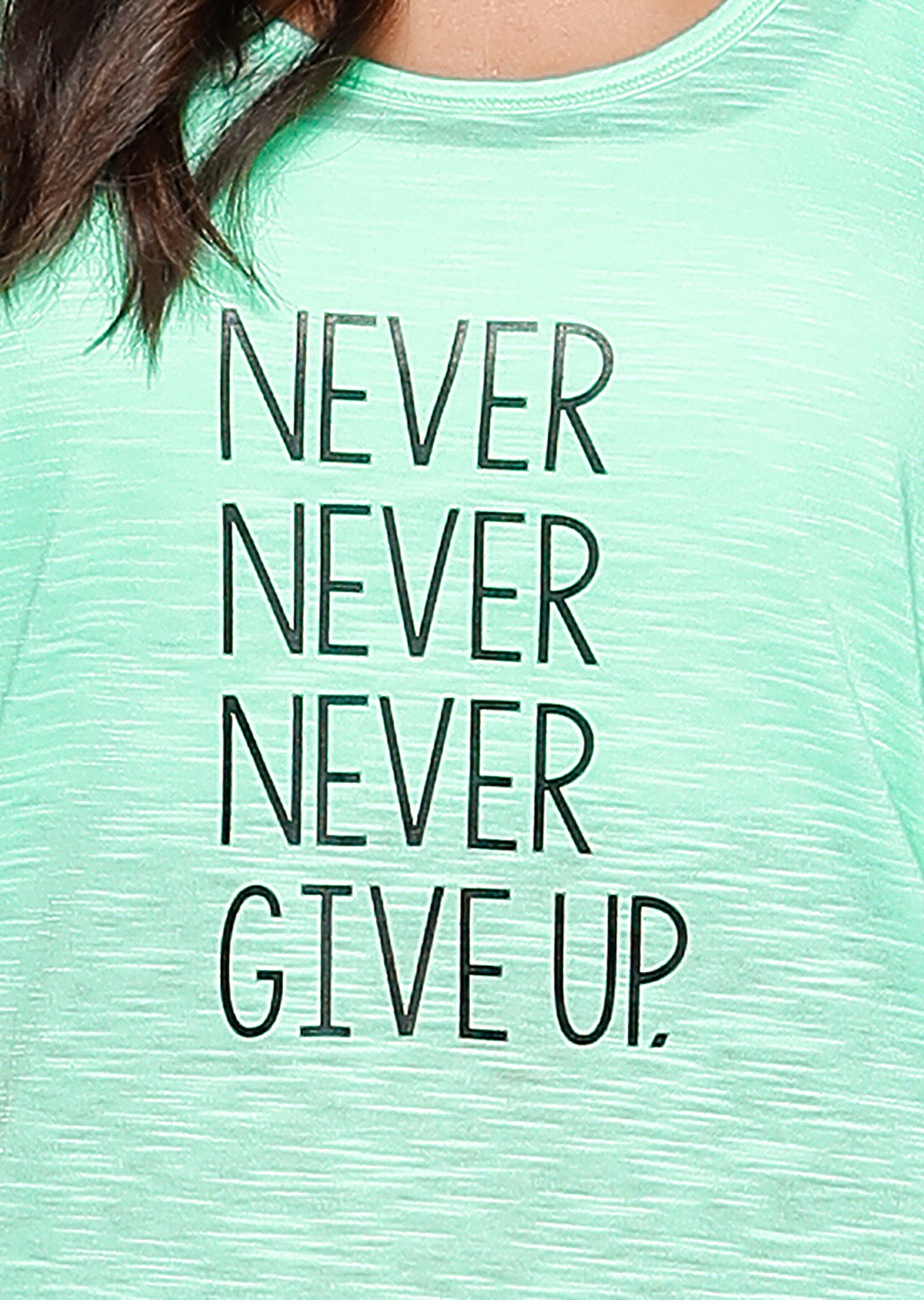 Lorna Jane Never Give Up Tank - Peppermint
