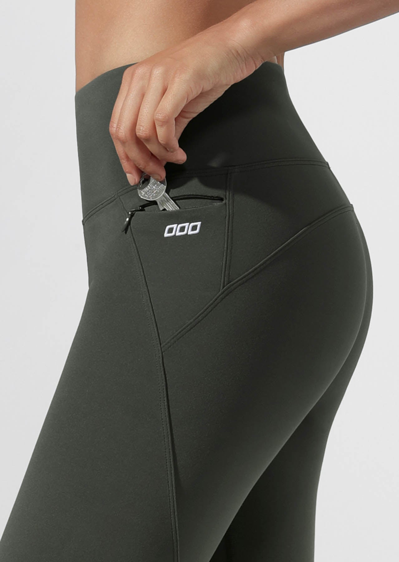 Lorna Jane New Amy 3/4 Tight - Dark Safari