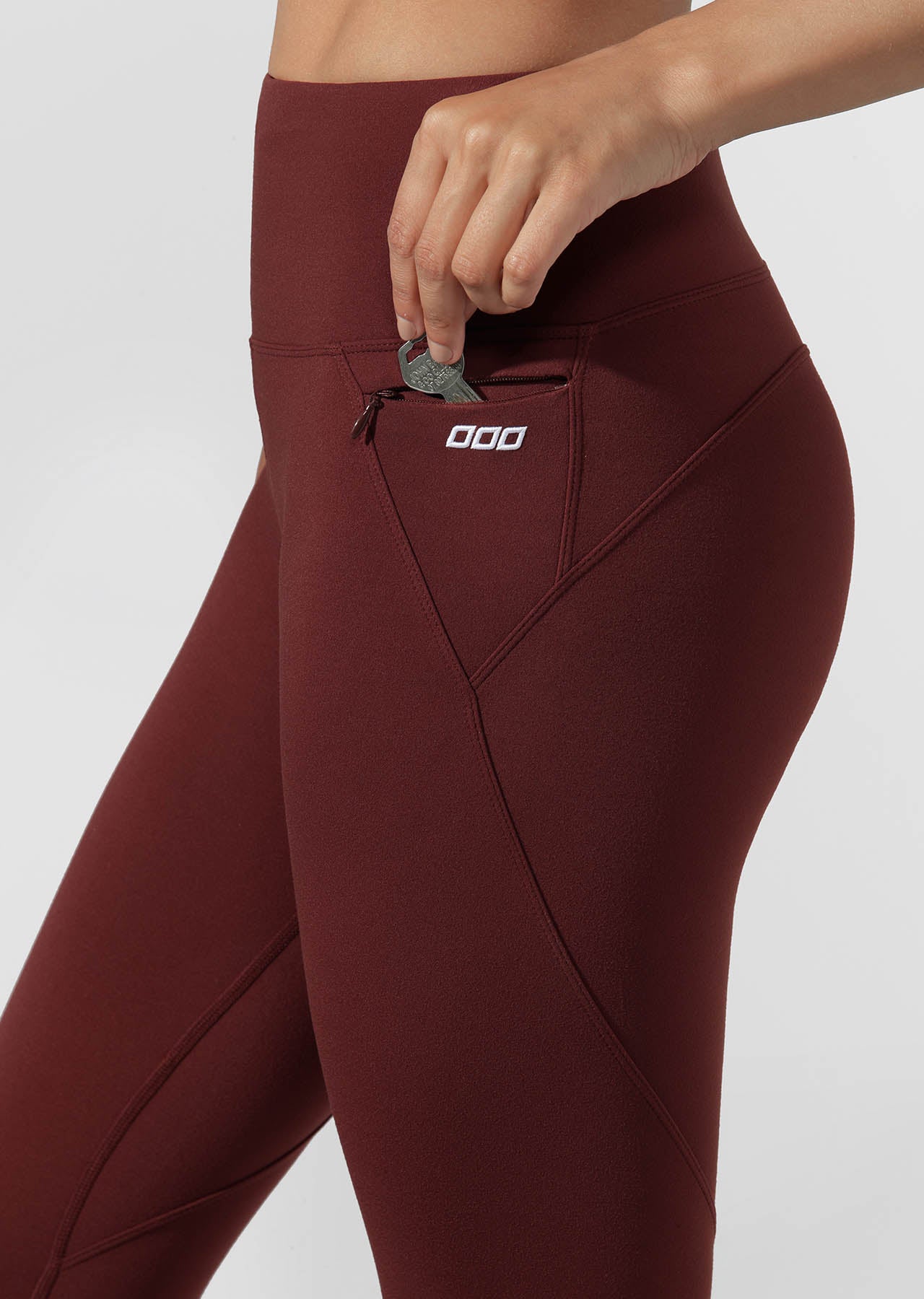 Lorna Jane New Amy 7/8 Tight - Cool Brown