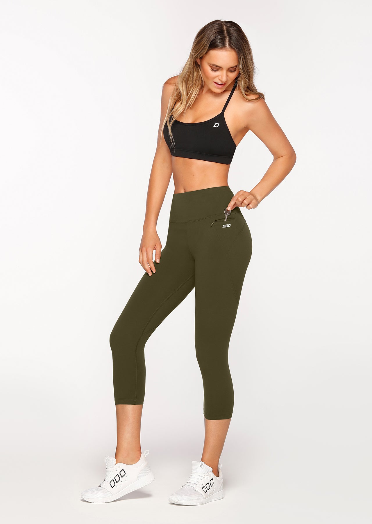 Lorna Jane New Amy 7/8 Tight - Luxury Green