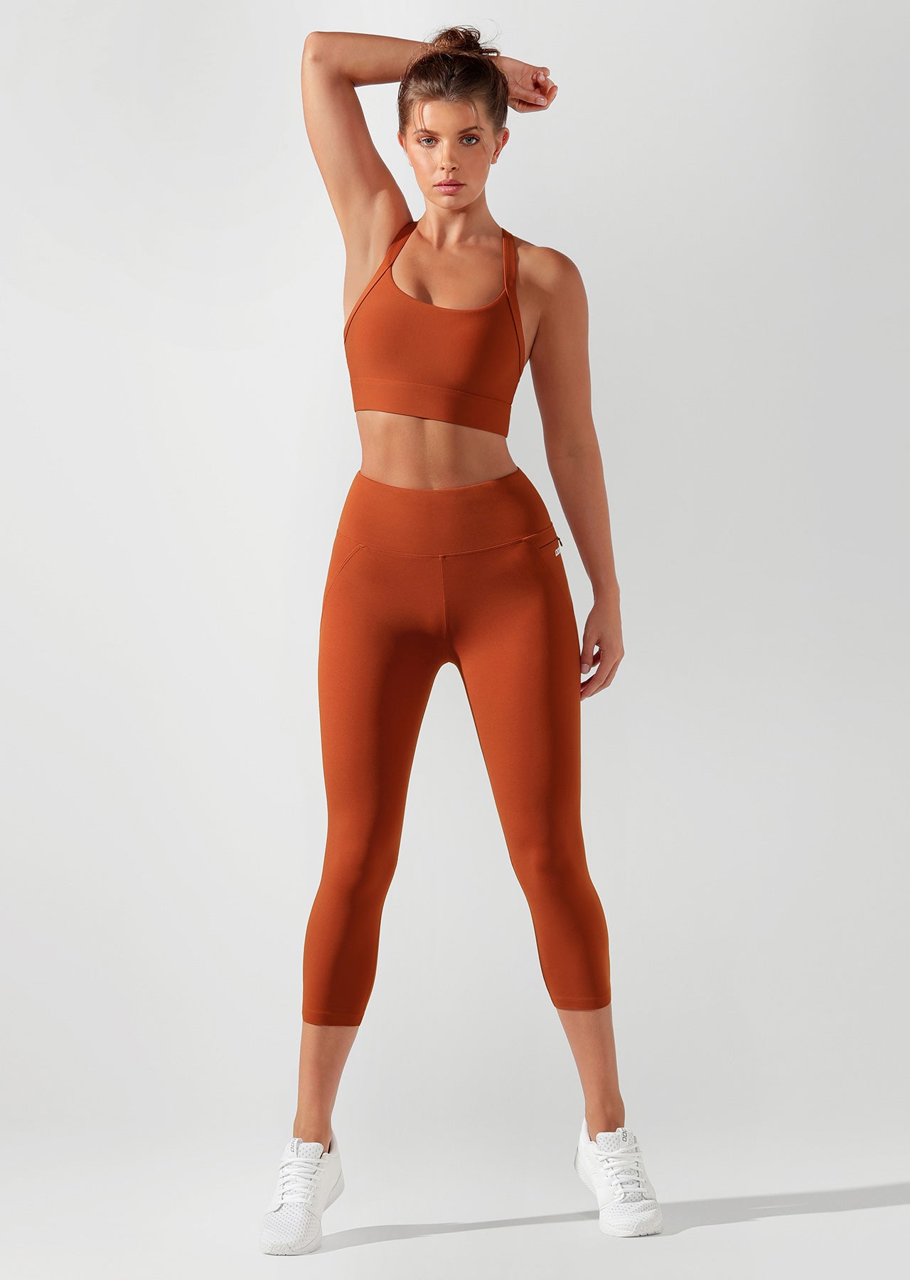 Lorna Jane New Amy 7/8 Tight - Dark Rust