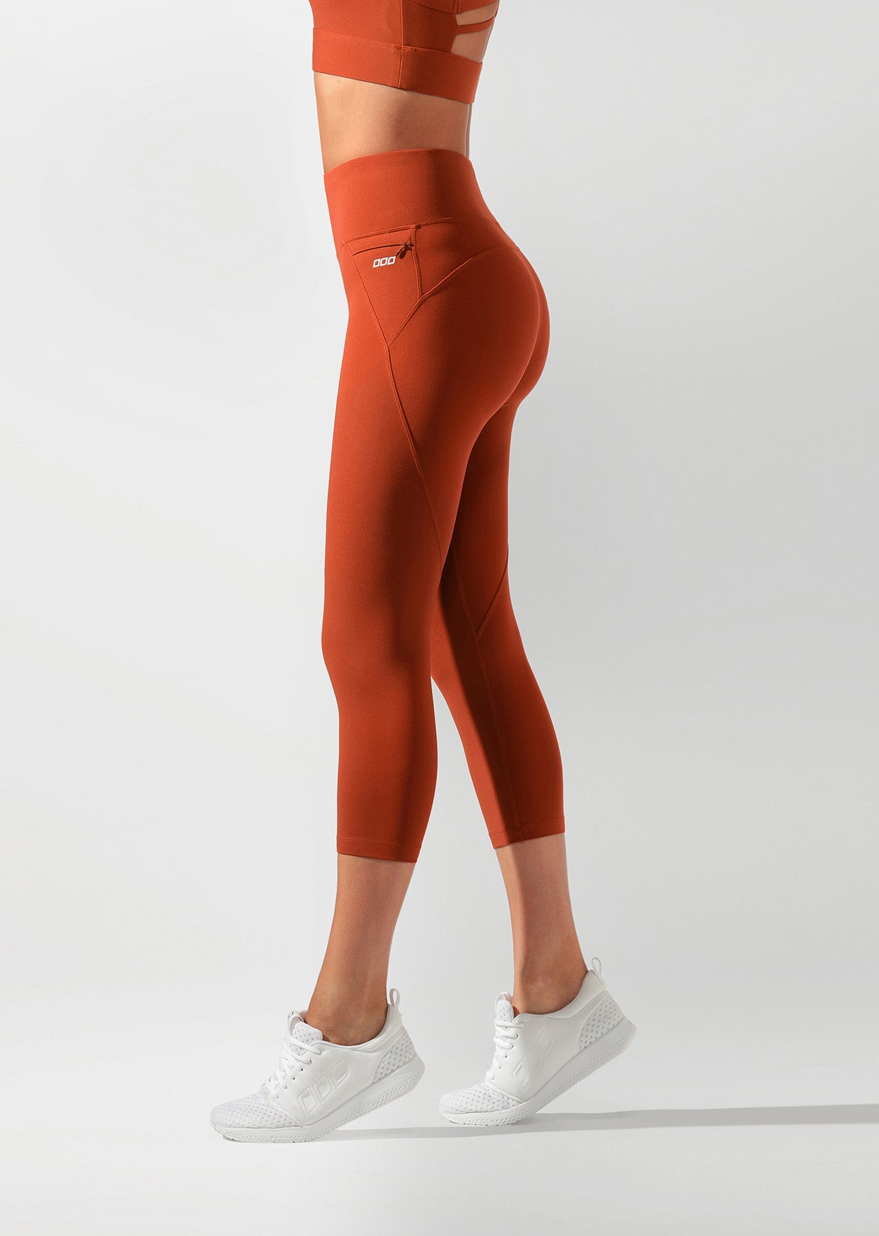 Lorna Jane New Amy 7/8 Tight - Dark Rust