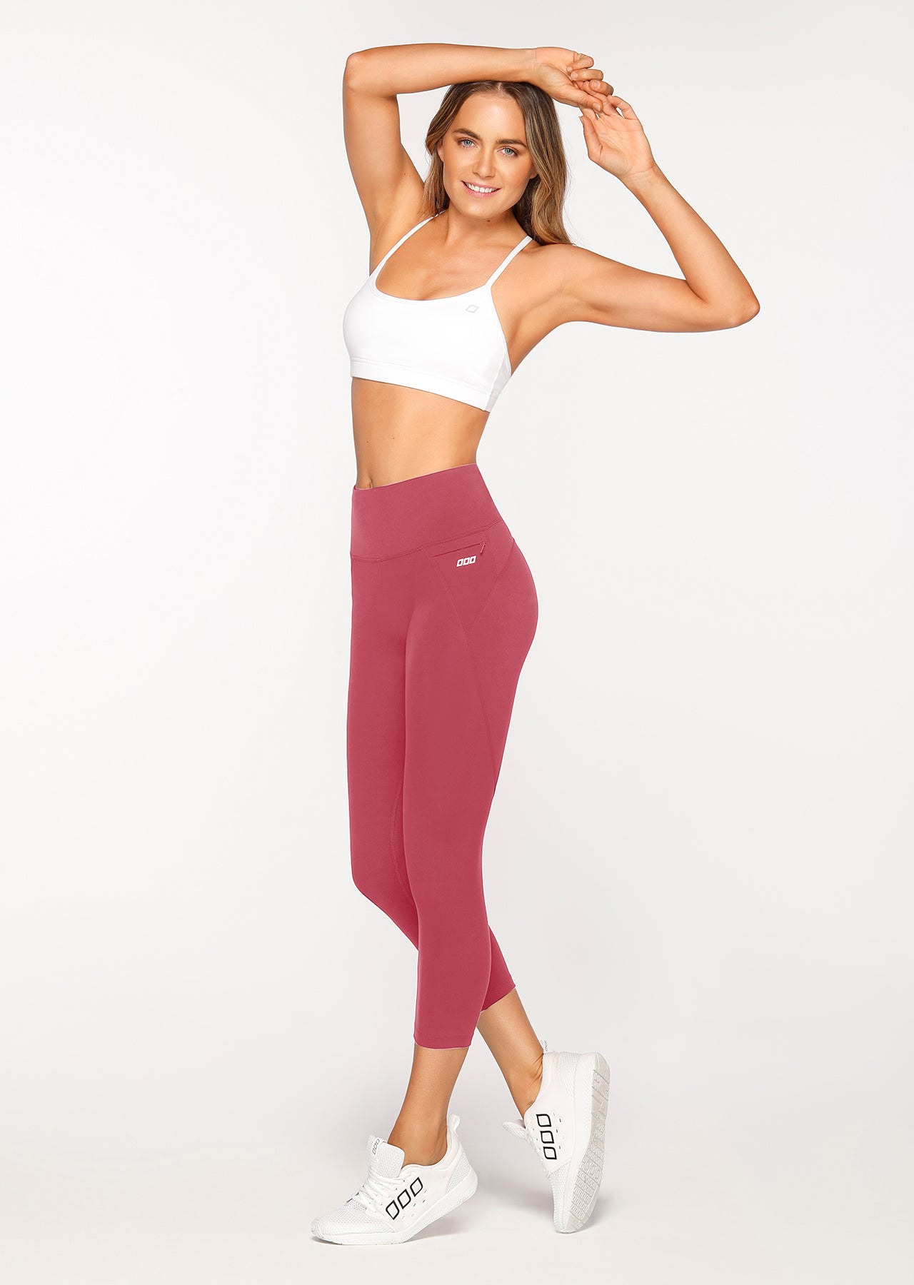 Lorna Jane New Amy 7/8 Tight - Raspberry Sorbet