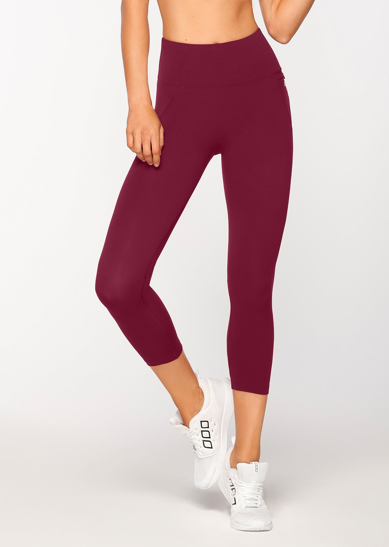 Lorna Jane New Amy 7/8 Tight - Deep Mulberry