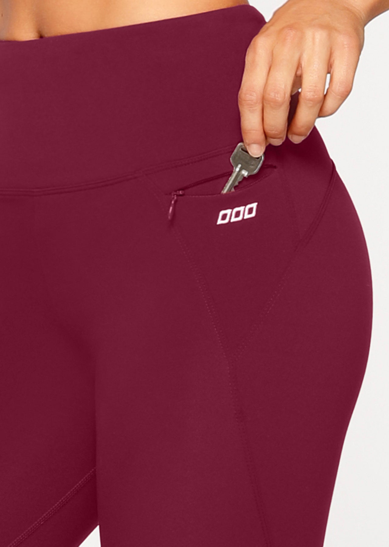 Lorna Jane New Amy 7/8 Tight - Deep Mulberry