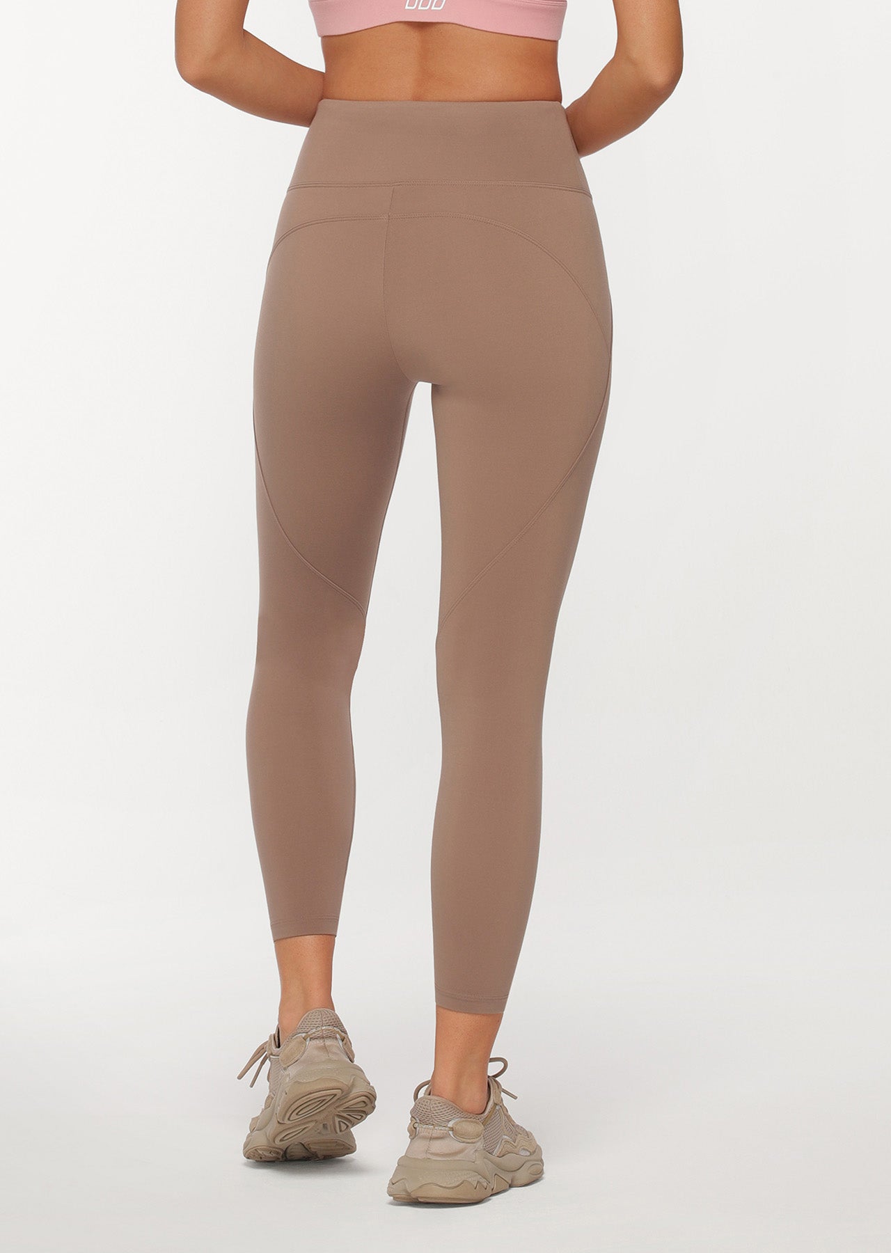 Lorna Jane New Amy Ankle Biter Leggings - Bone