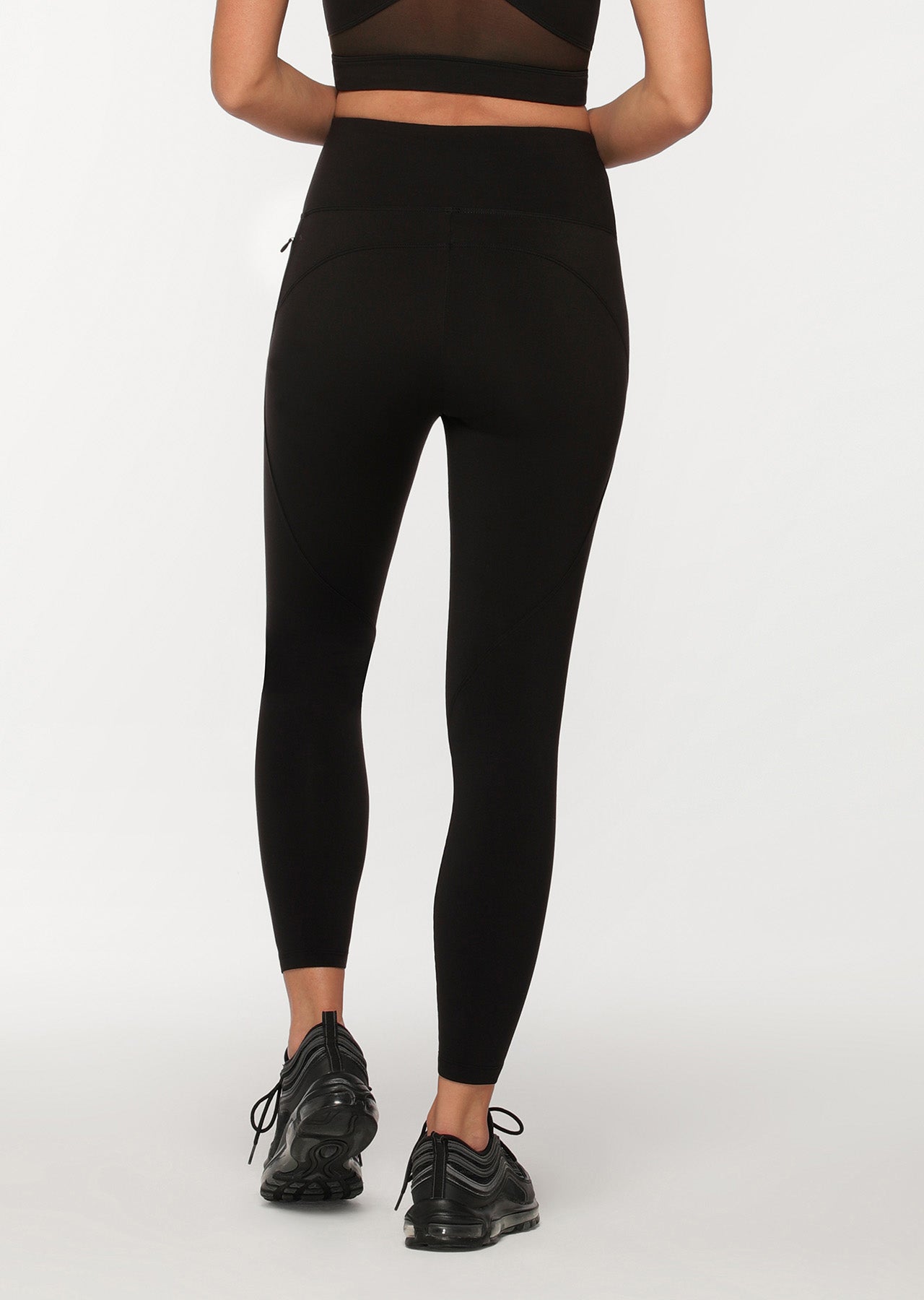 Lorna Jane New Amy Ankle Biter Leggings - Black
