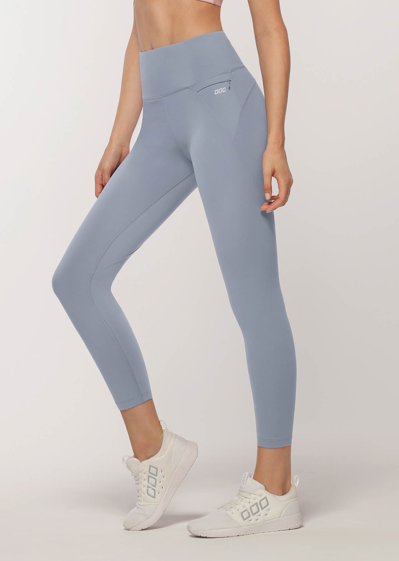 Lorna Jane New Amy Ankle Biter Tight - Gravity Grey