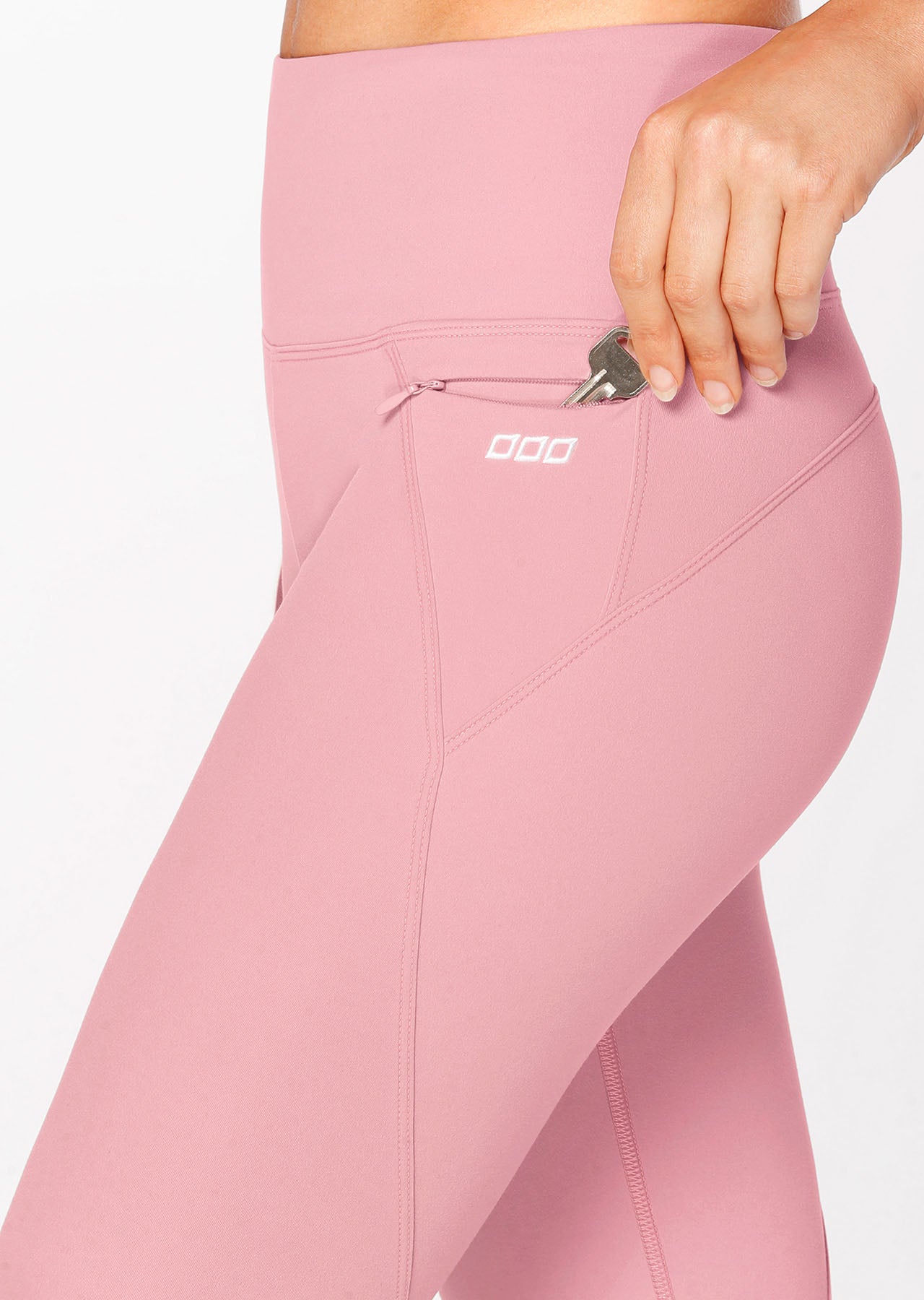 Lorna Jane New Amy Full Length Leggings - Dark Dusty Rose