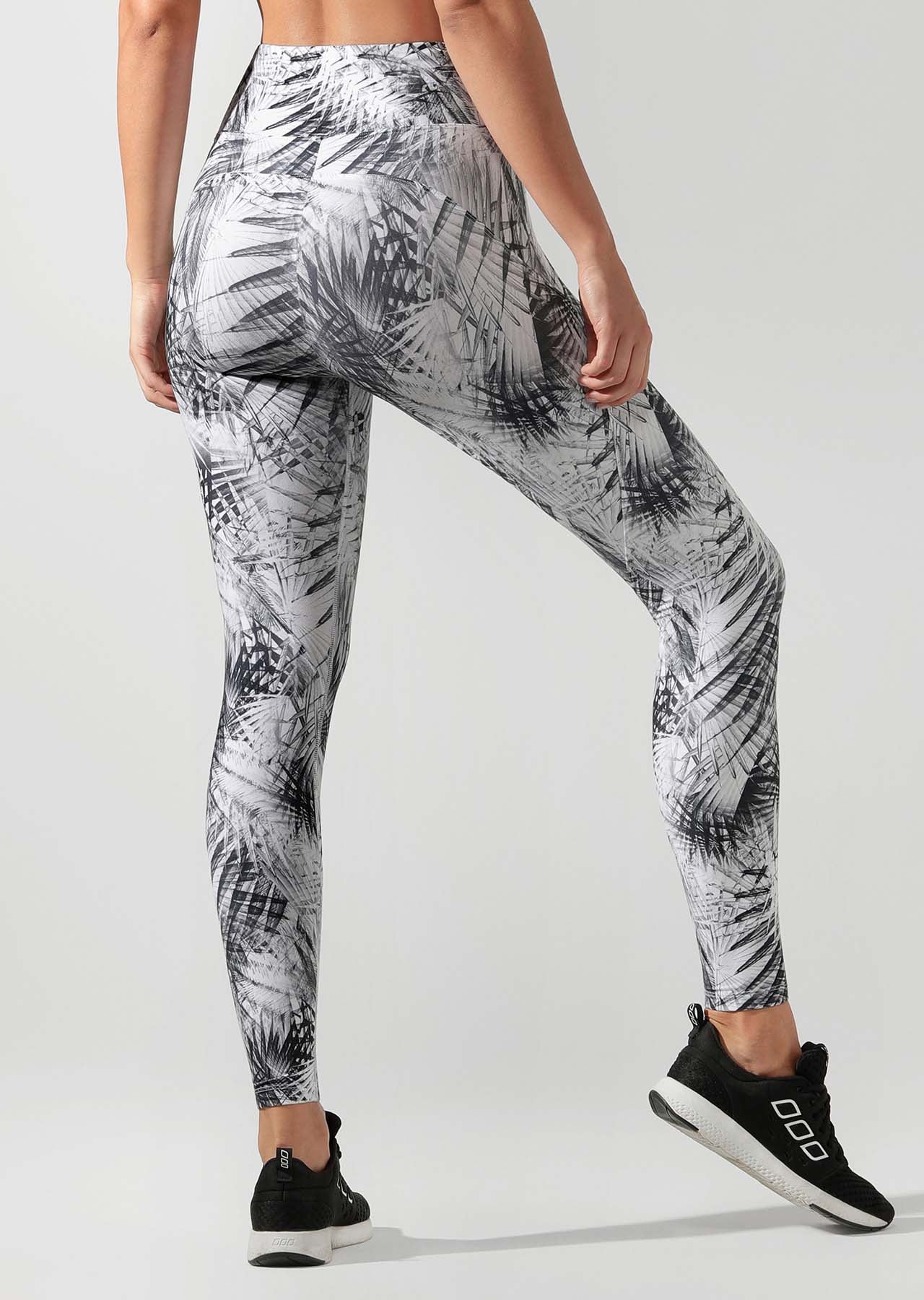 Lorna Jane New Amy Full Length Leggings - Palm Print