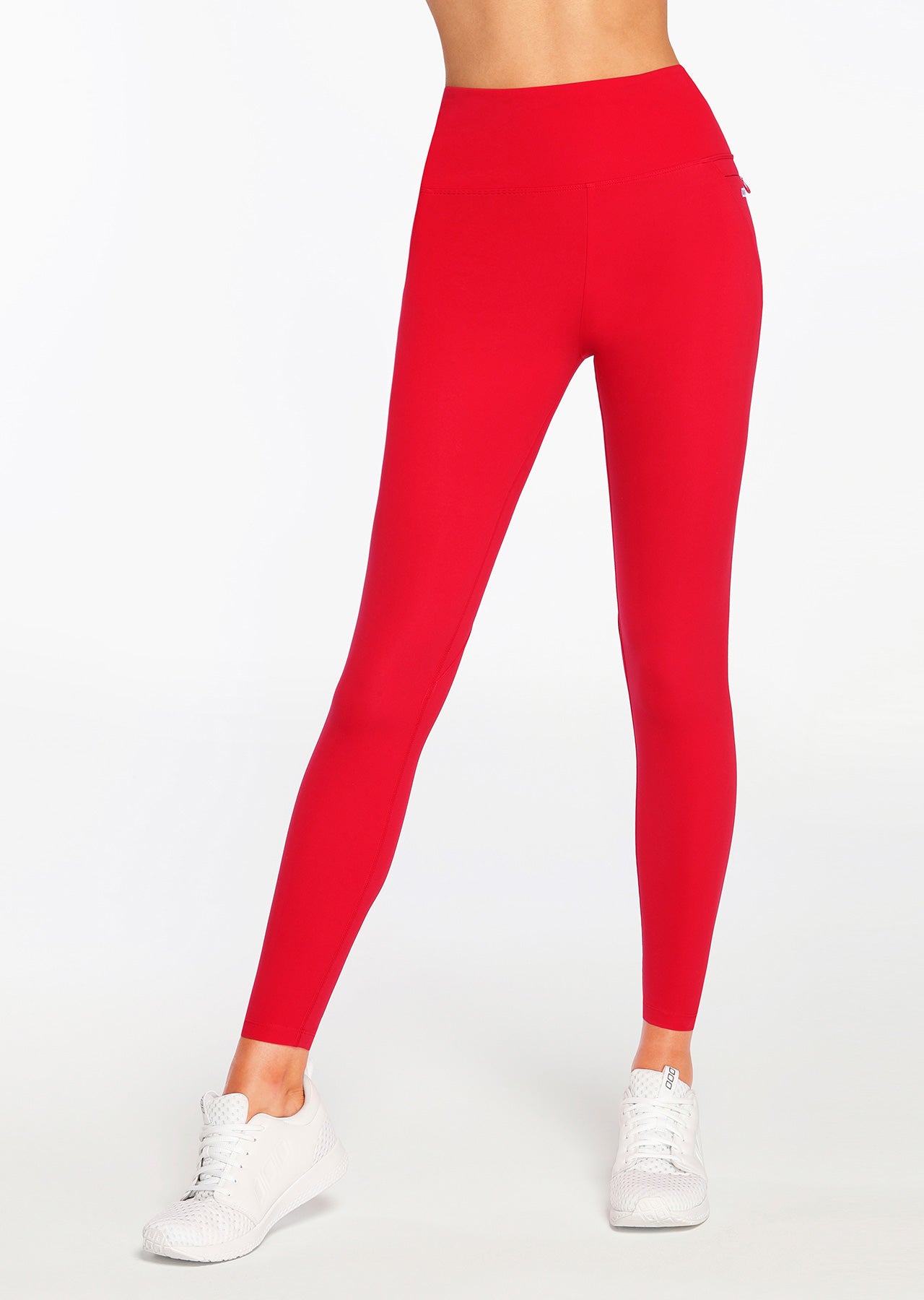 Lorna Jane New Amy Full Length Leggings - Scarlet